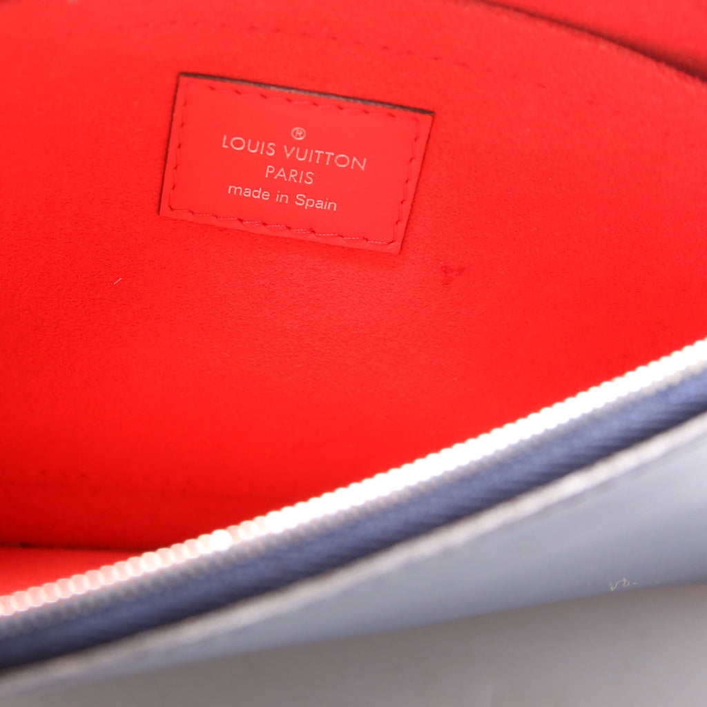 Louis Vuitton Pochette Only Epi Neverfull Navy