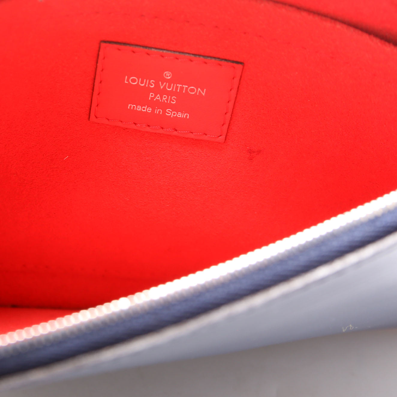 Louis Vuitton Pochette Only Epi Neverfull Navy