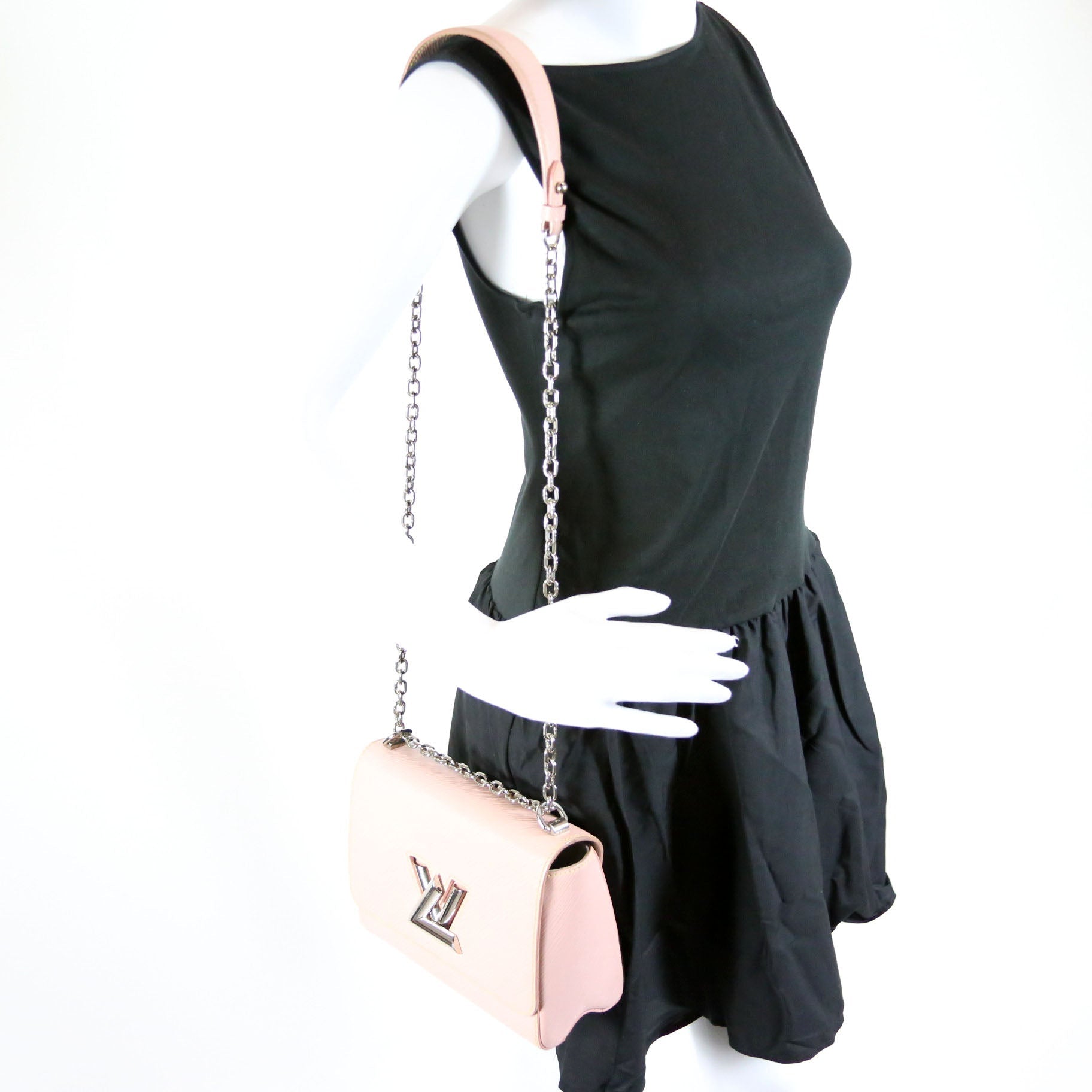 Louis Vuitton Twist MM Epi Pink