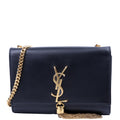 Saint Laurent Kate Tassel Satchel Small Black