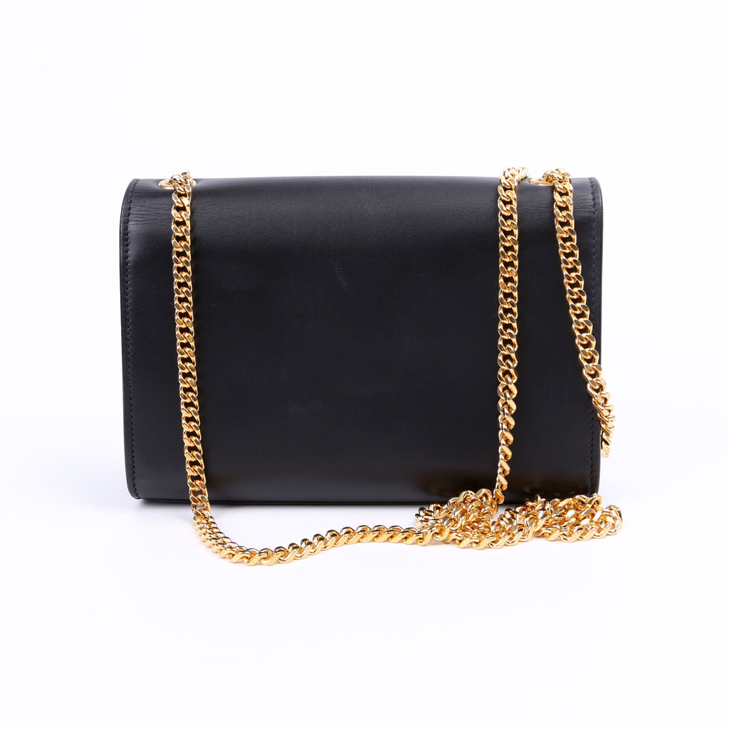 Saint Laurent Kate Tassel Satchel Small Black