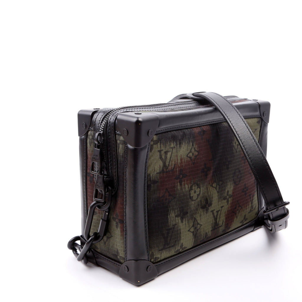 Louis Vuitton Soft Trunk Nylon Camouflage Monogram Green/Black
