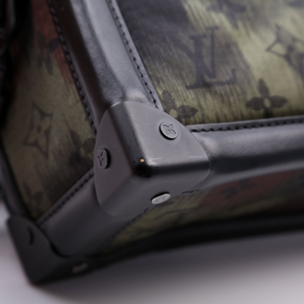 Louis Vuitton Soft Trunk Nylon Camouflage Monogram Green/Black