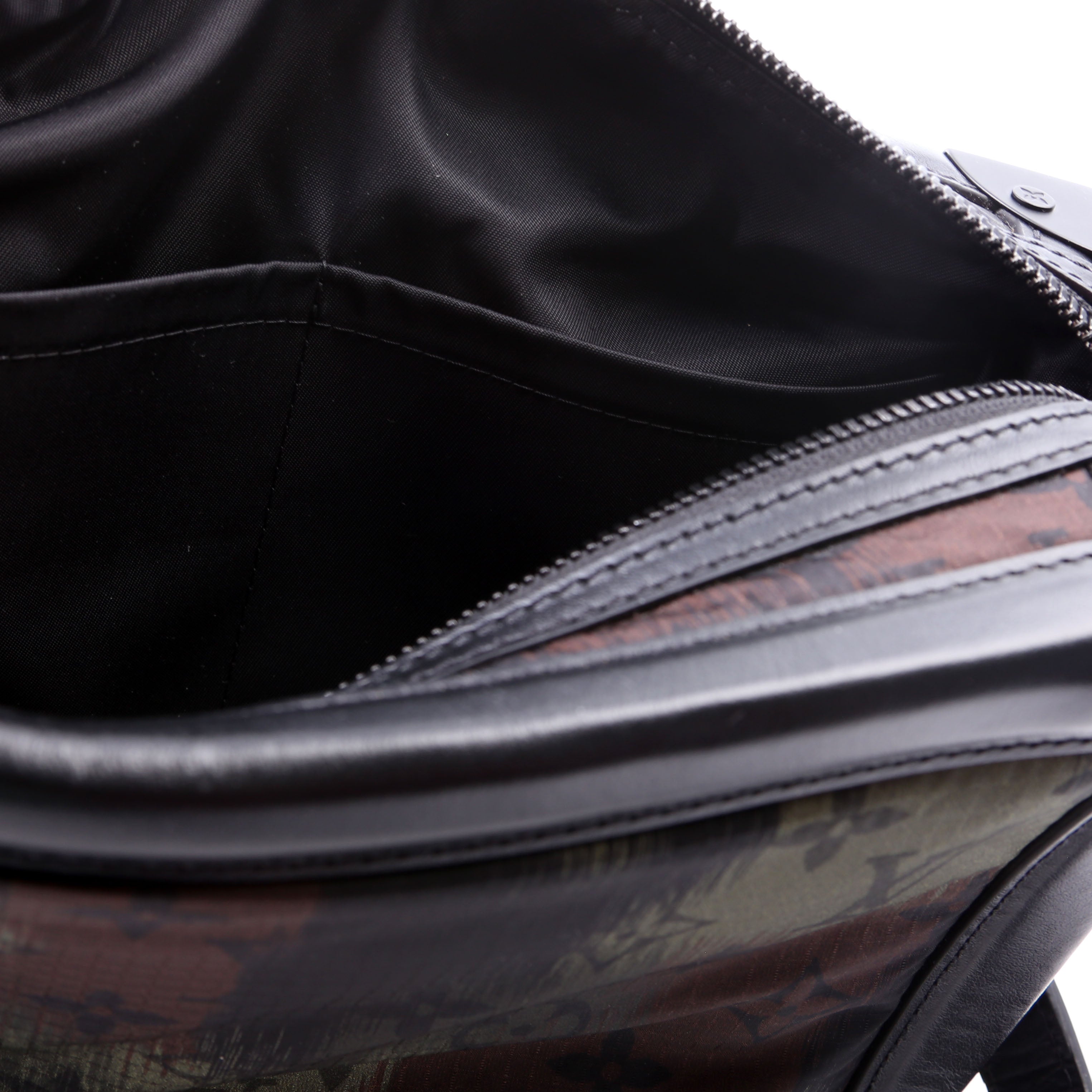 Louis Vuitton Soft Trunk Nylon Camouflage Monogram Green/Black