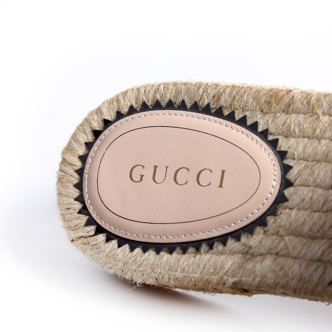 Gucci Pilar GG Denim Espadrilles Size 36 Blue