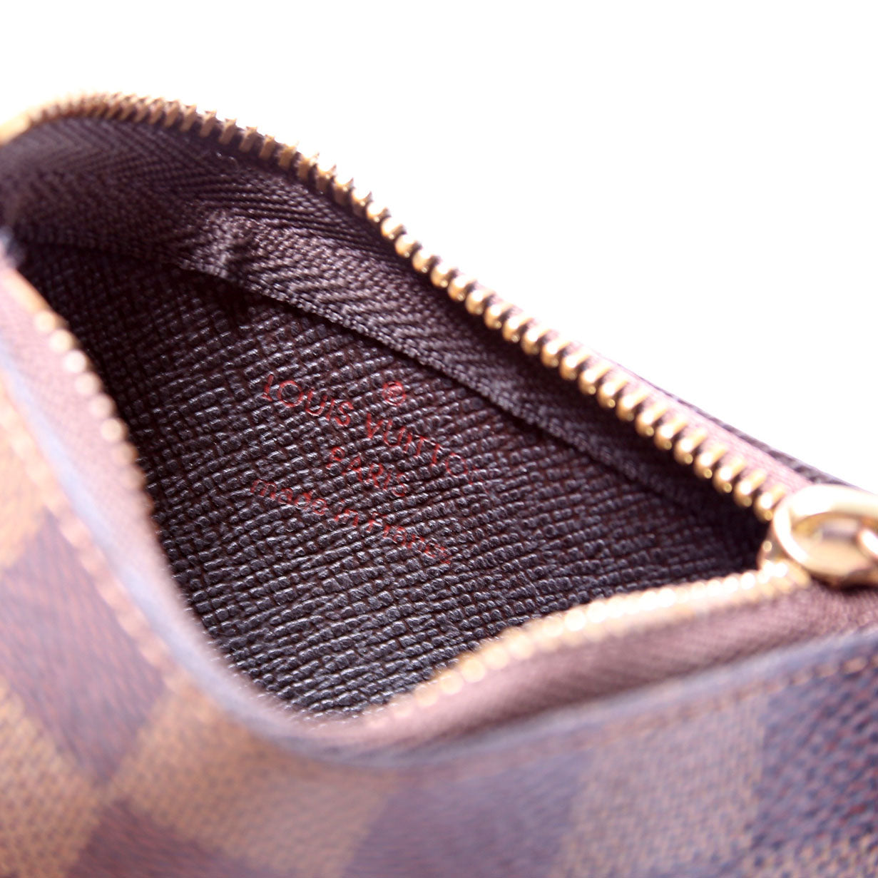 Louis Vuitton Pochette Cles Damier Ebene