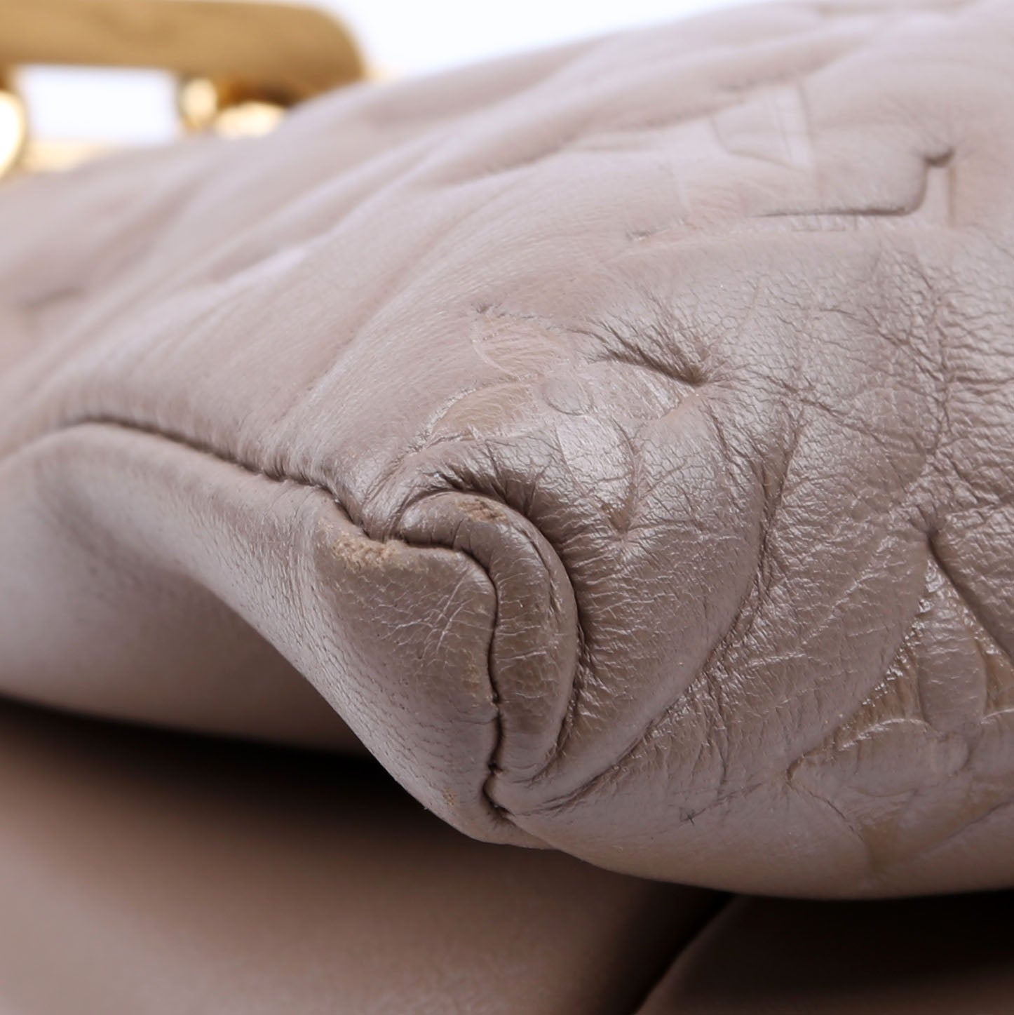 Louis Vuitton Coussin MM Lambskin Taupe