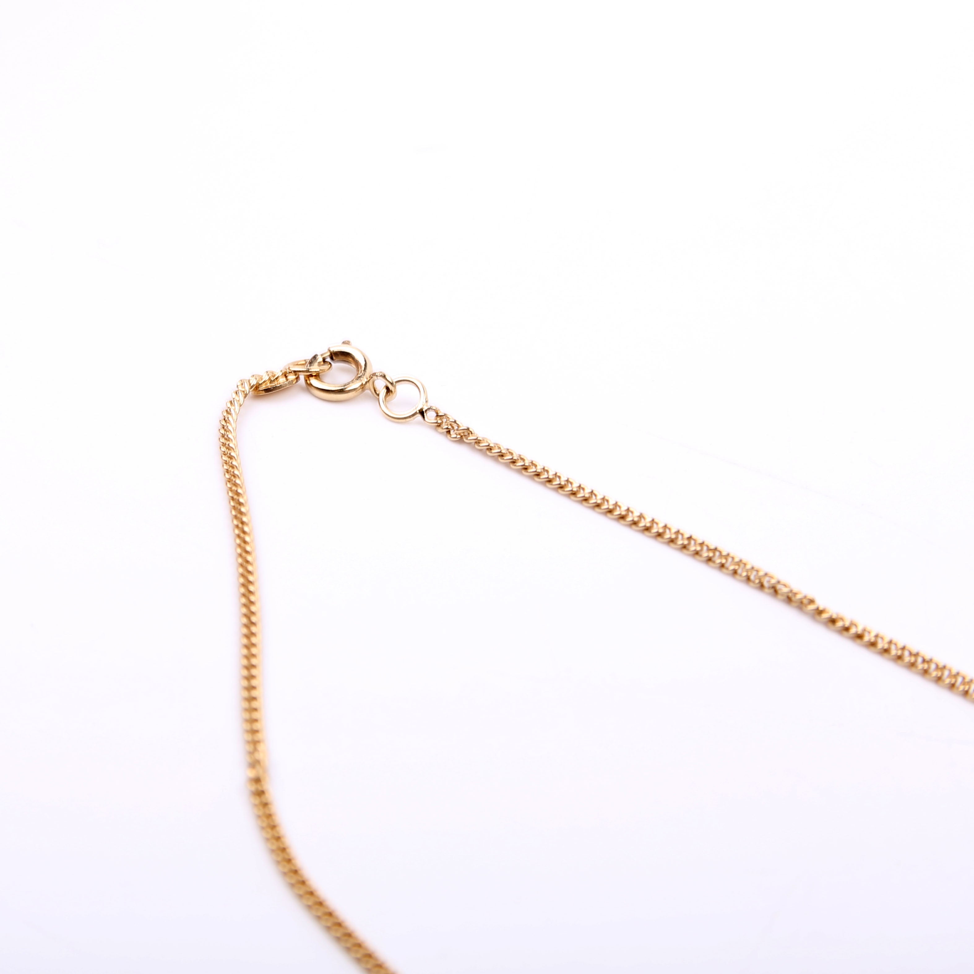 Chanel Coco Mademoiselle Pendant Necklace Gold