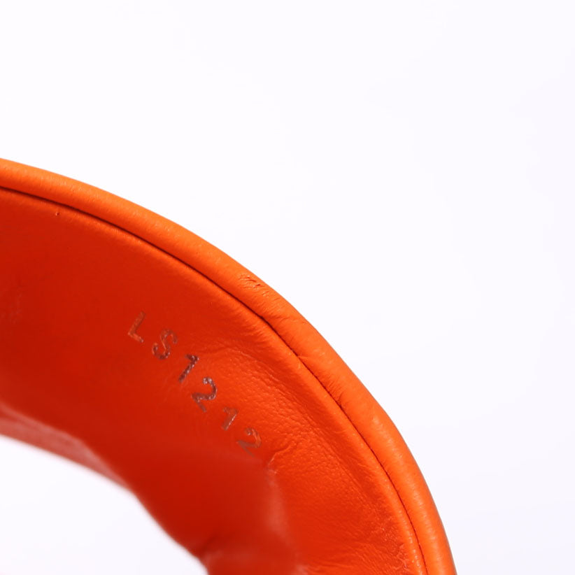 Louis Vuitton Revival Flat Mules Size 35 Orange