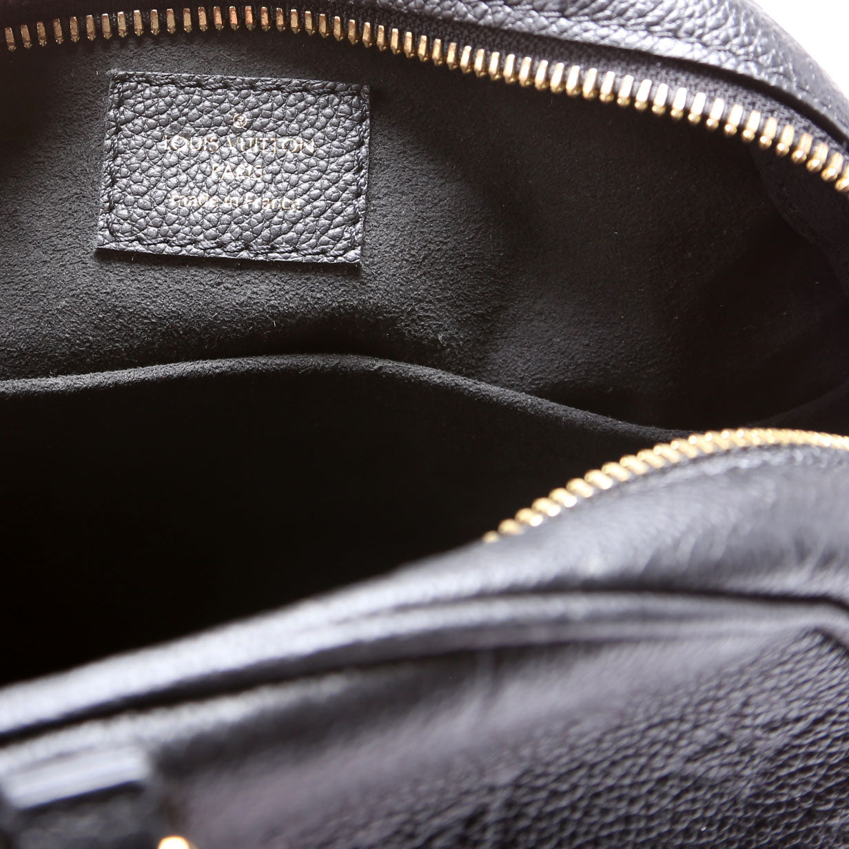 Louis Vuitton Boite Chapeau Souple MM Empreinte Black