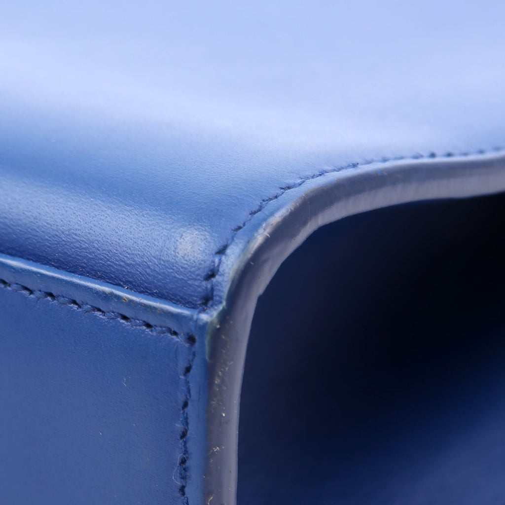 Saint Laurent Kate Tassel Satchel Medium Blue