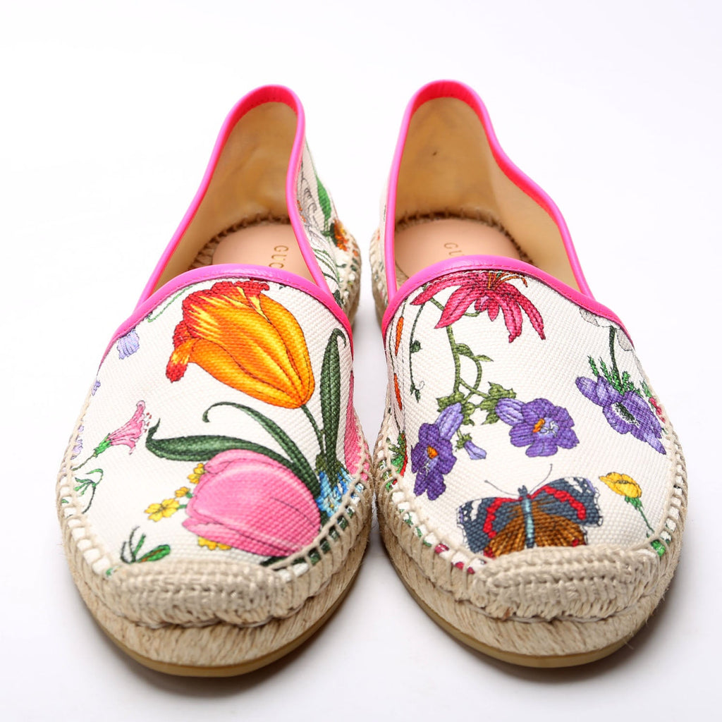 Gucci Flora Espadrilles Size 38