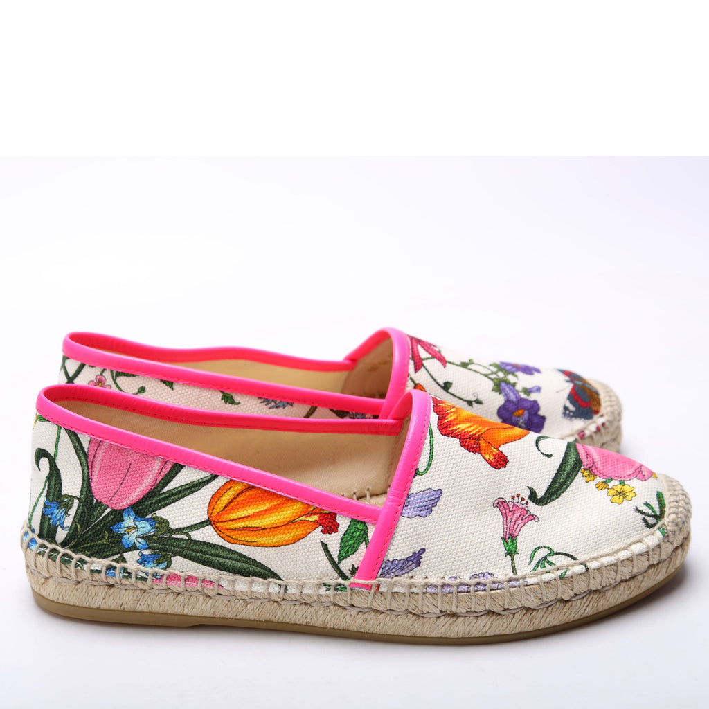 Gucci Flora Espadrilles Size 38