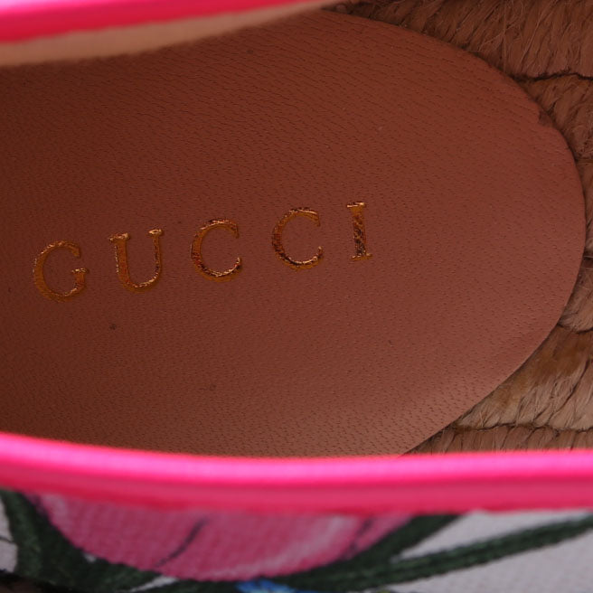 Gucci Flora Espadrilles Size 38