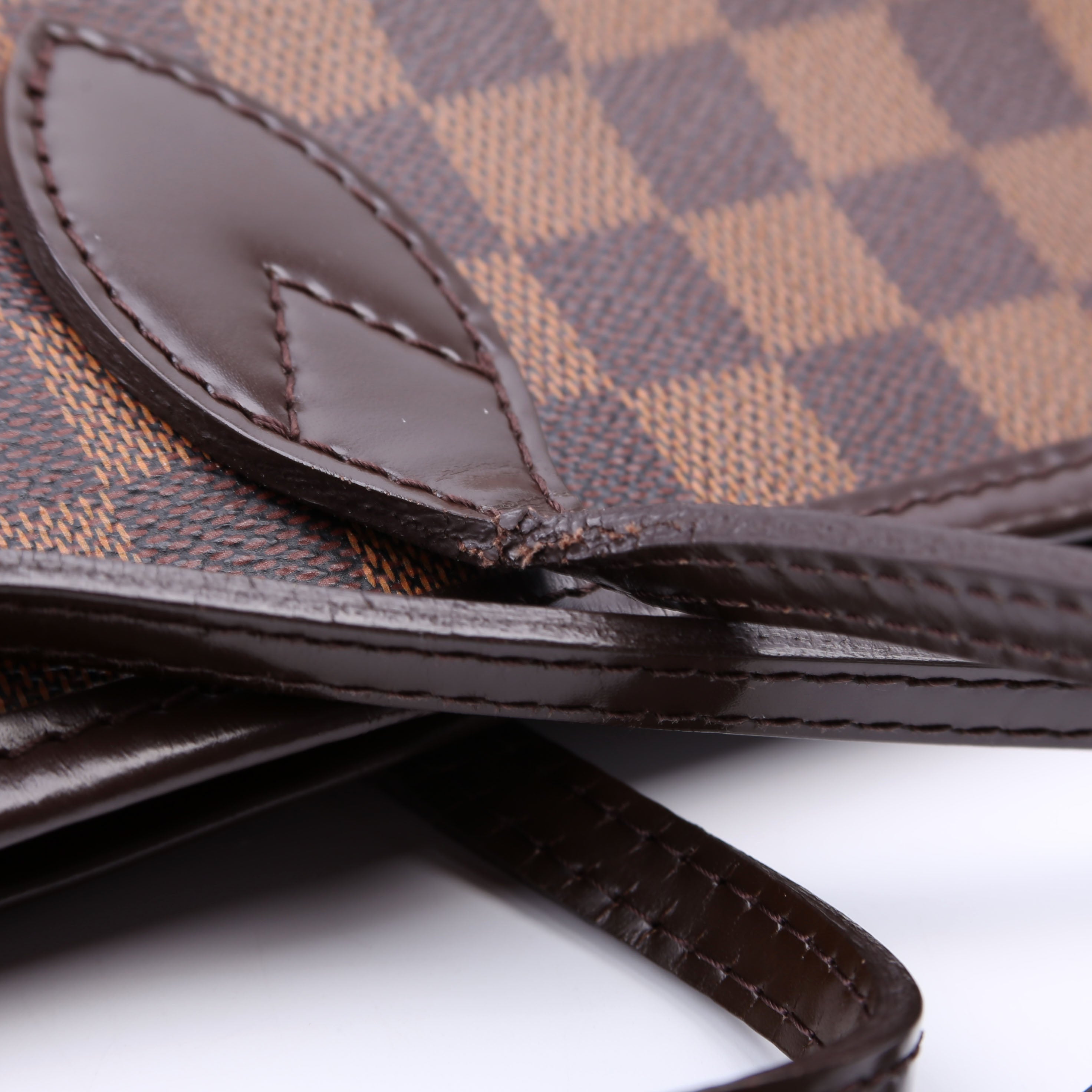 Louis Vuitton Neverfull With Wallet MM Damier Ebene