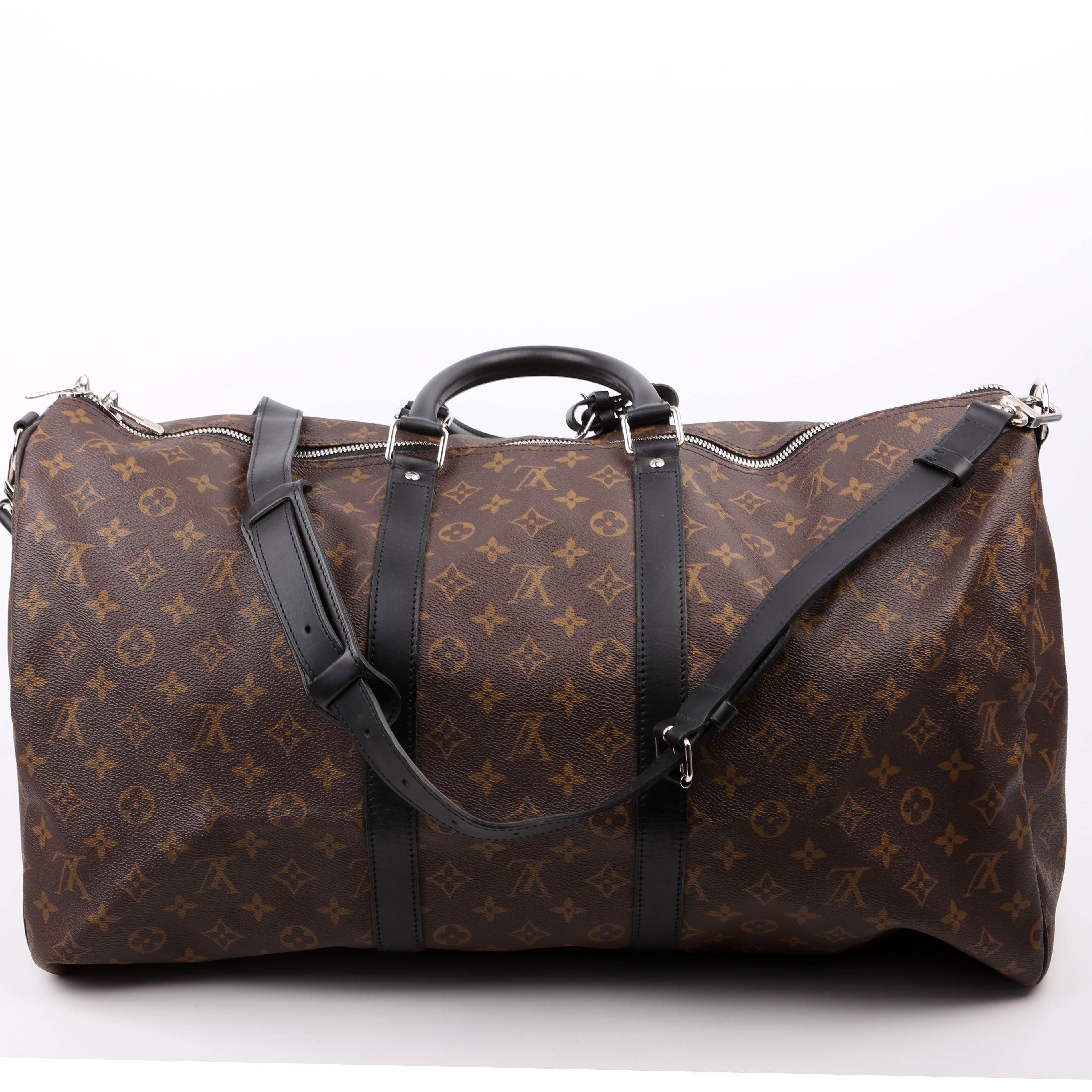 Louis Vuitton Keepall 55 Macassar Bandouliere
