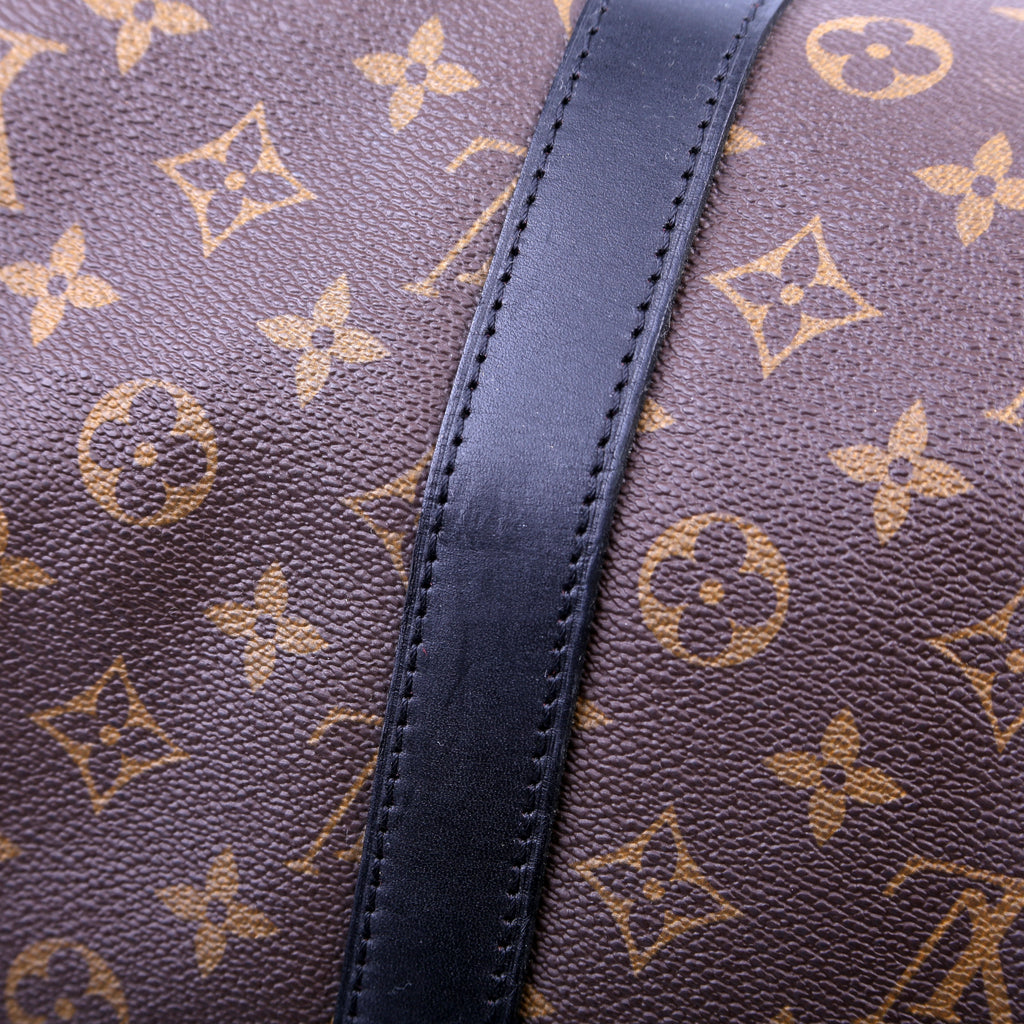 Louis Vuitton Keepall 55 Macassar Bandouliere