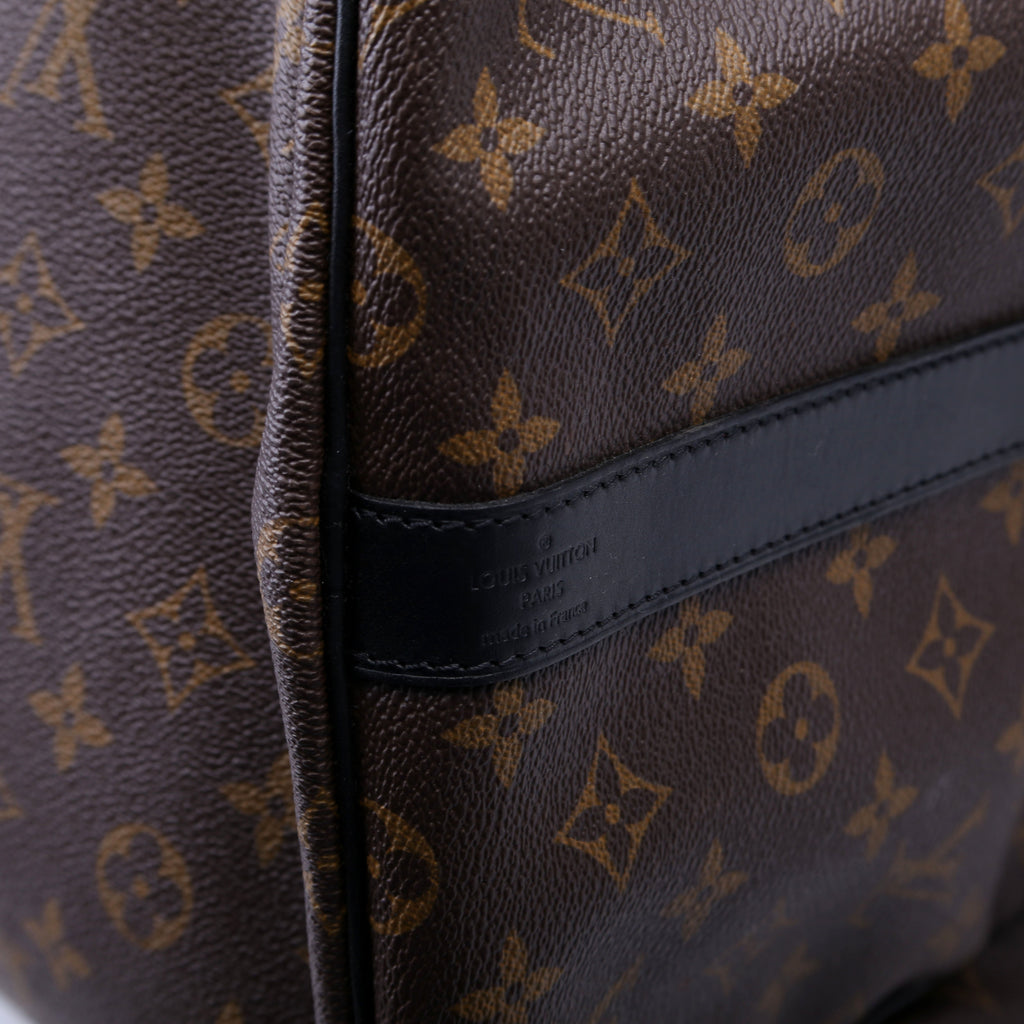 Louis Vuitton Keepall 55 Macassar Bandouliere