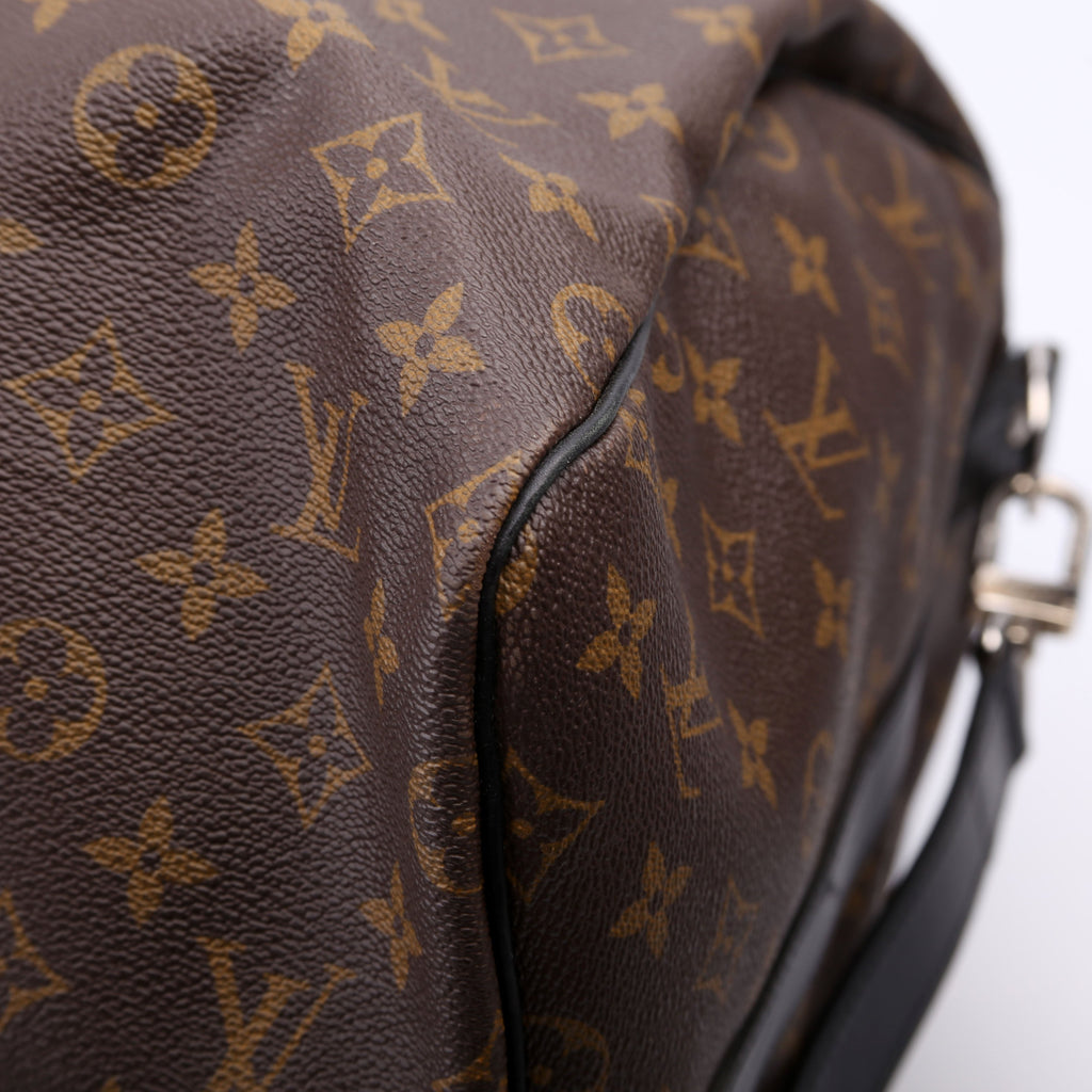 Louis Vuitton Keepall 55 Macassar Bandouliere