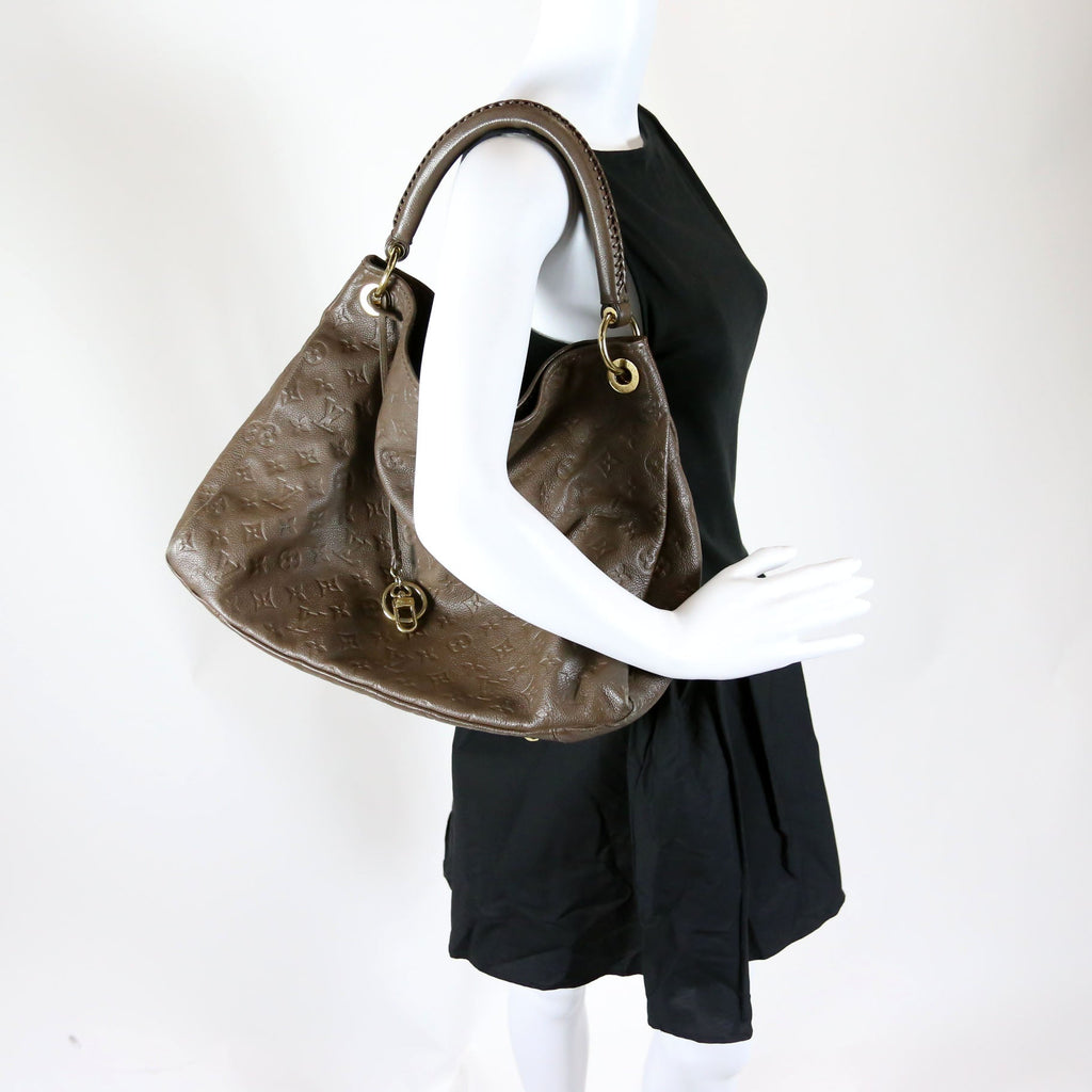 Louis Vuitton Artsy MM Empreinte Brown