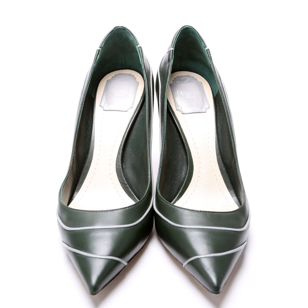 Christian Dior Chromatic Pumps 80MM Size 41 Green