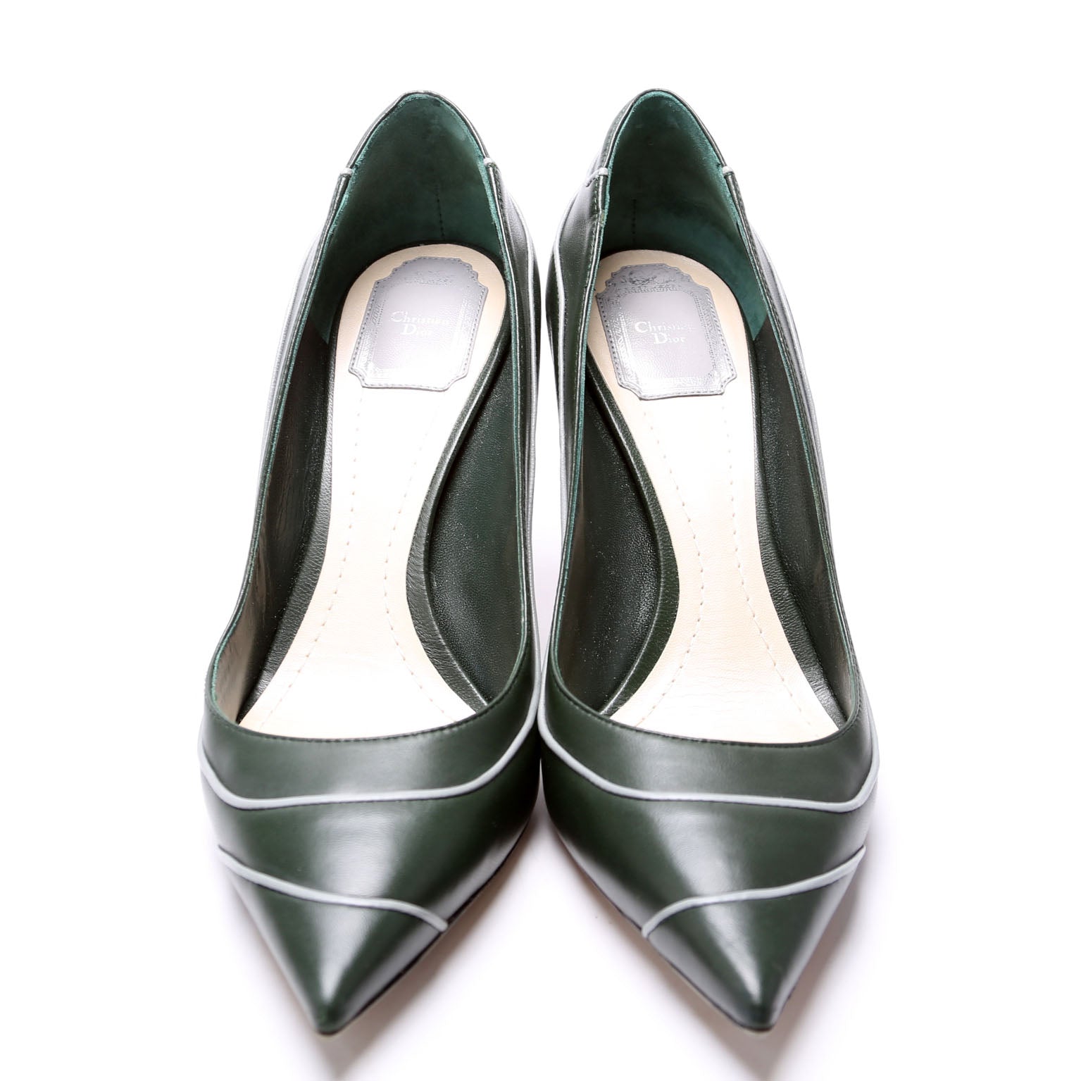 Christian Dior Chromatic Pumps 80MM Size 41 Green