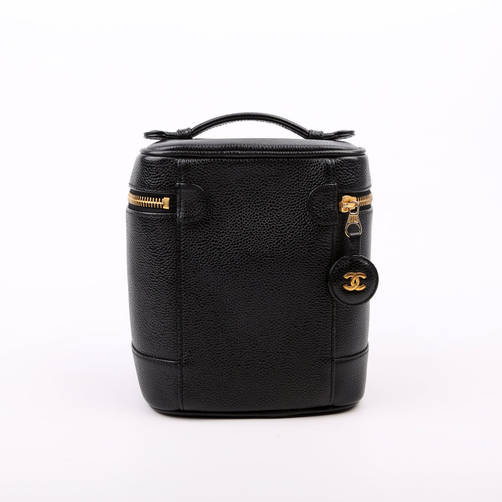 Chanel CC Vanity Case Small Caviar Leather 6M