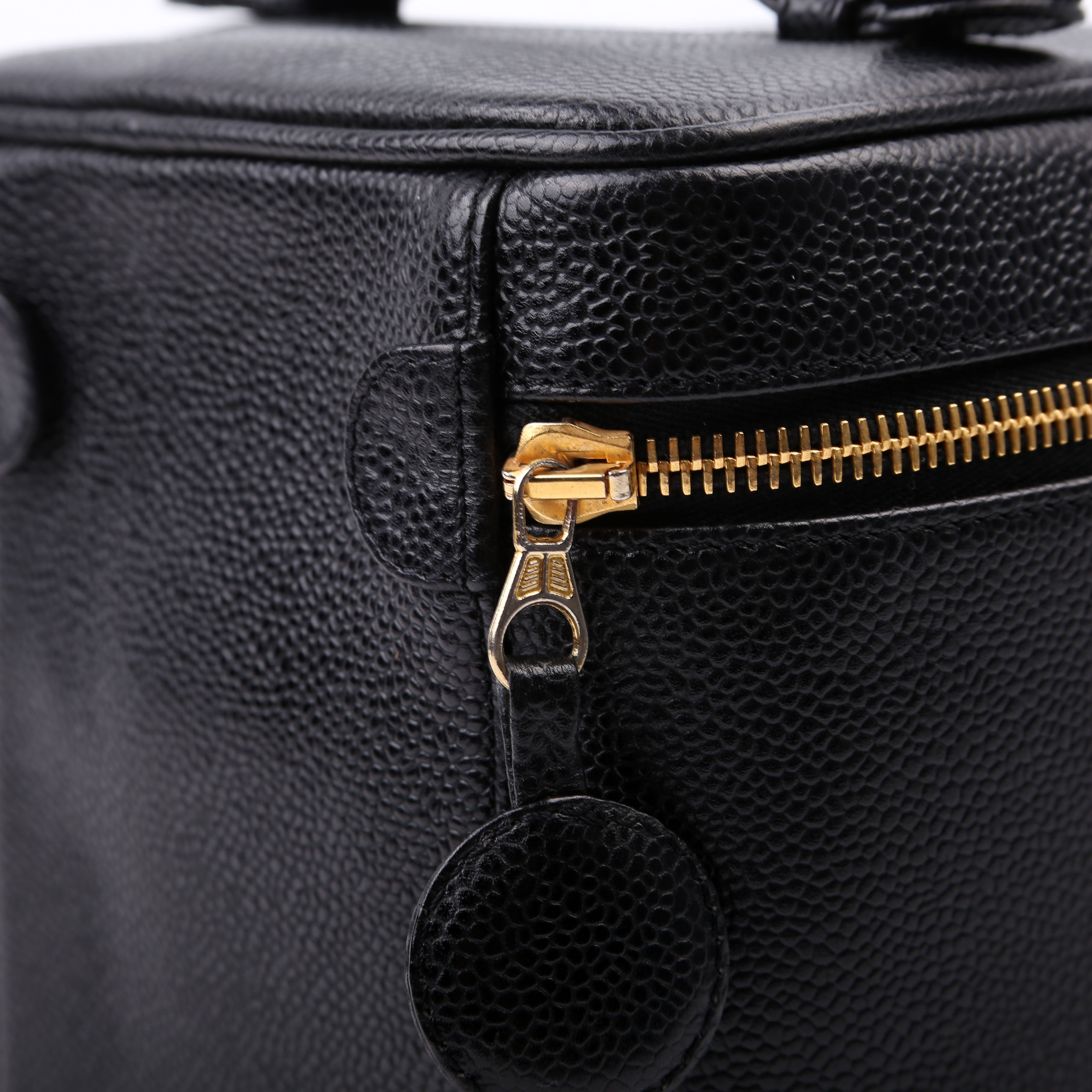 Chanel CC Vanity Case Small Caviar Leather 6M