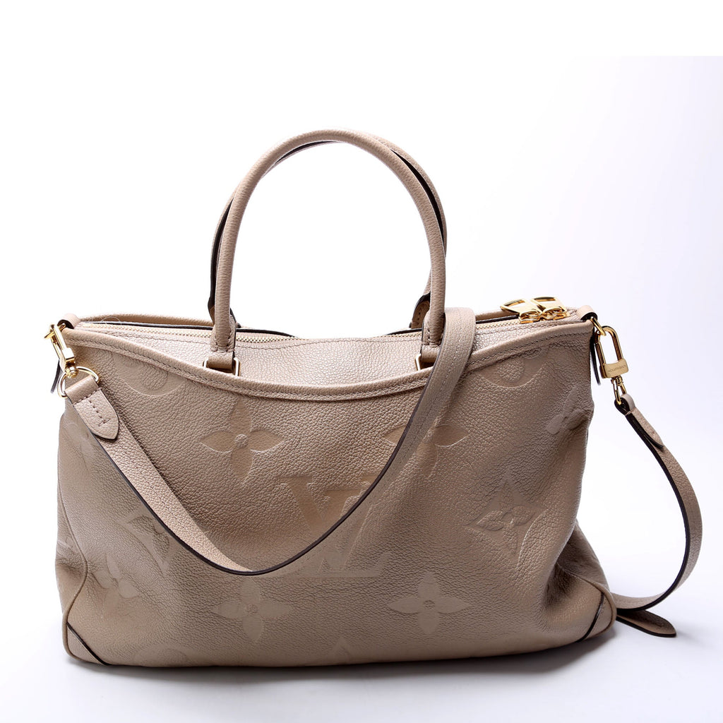 Louis Vuitton Trianon MM NM Giant Empreinte Turtledove