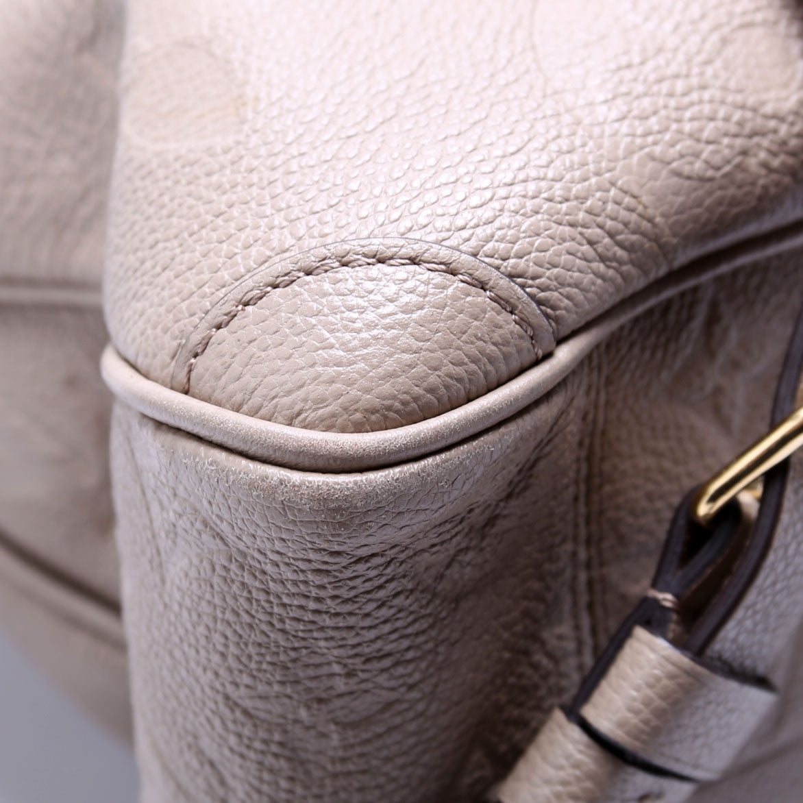 Louis Vuitton Trianon MM NM Giant Empreinte Turtledove