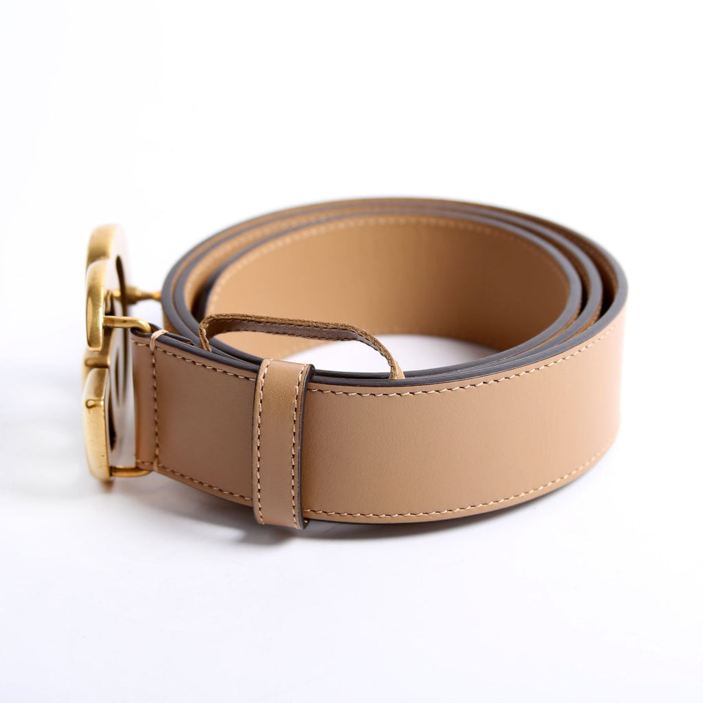 Gucci 400593 Marmont GG Leather Belt Size 90/36 Brown