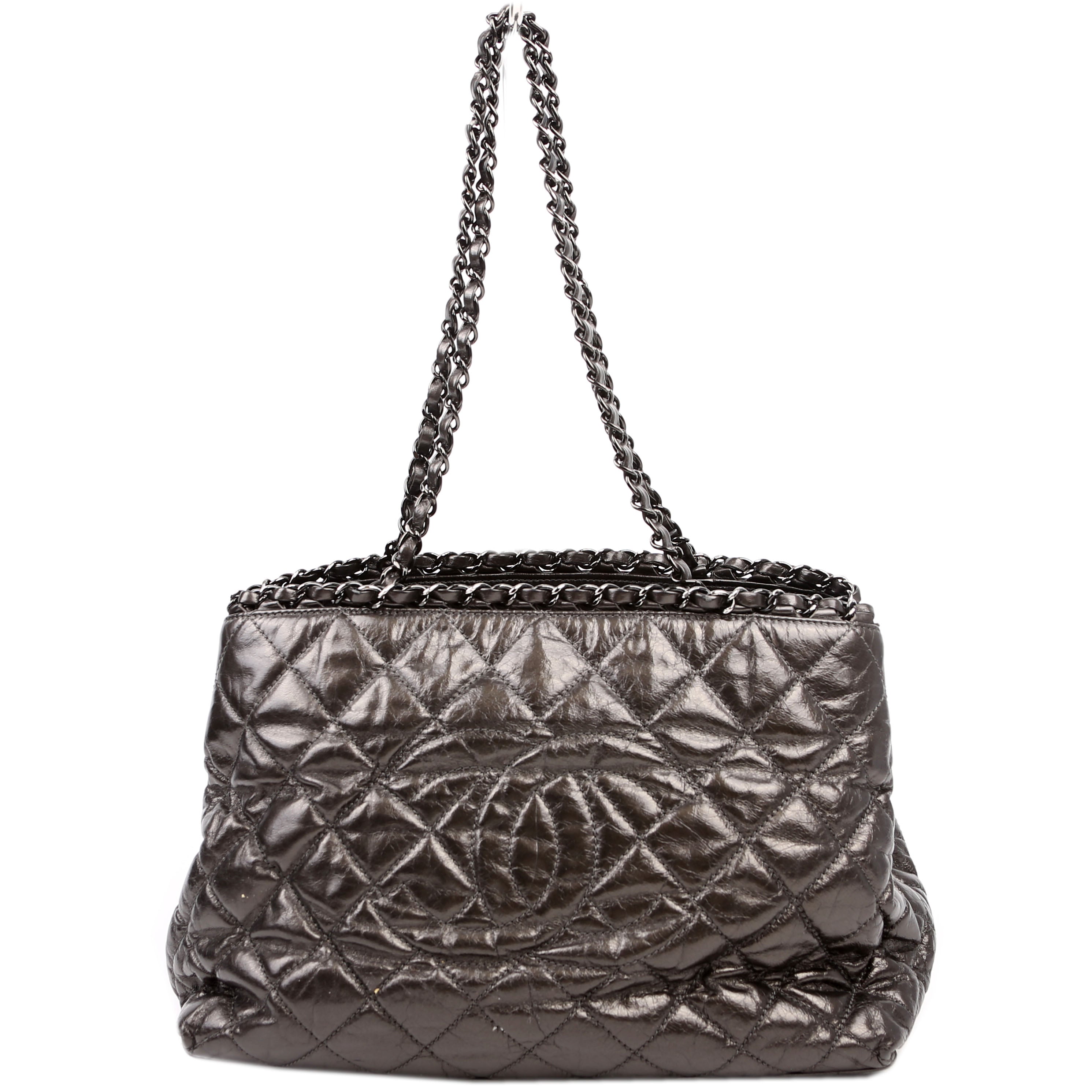 Chanel Chain Me Tote Small 14M Grey