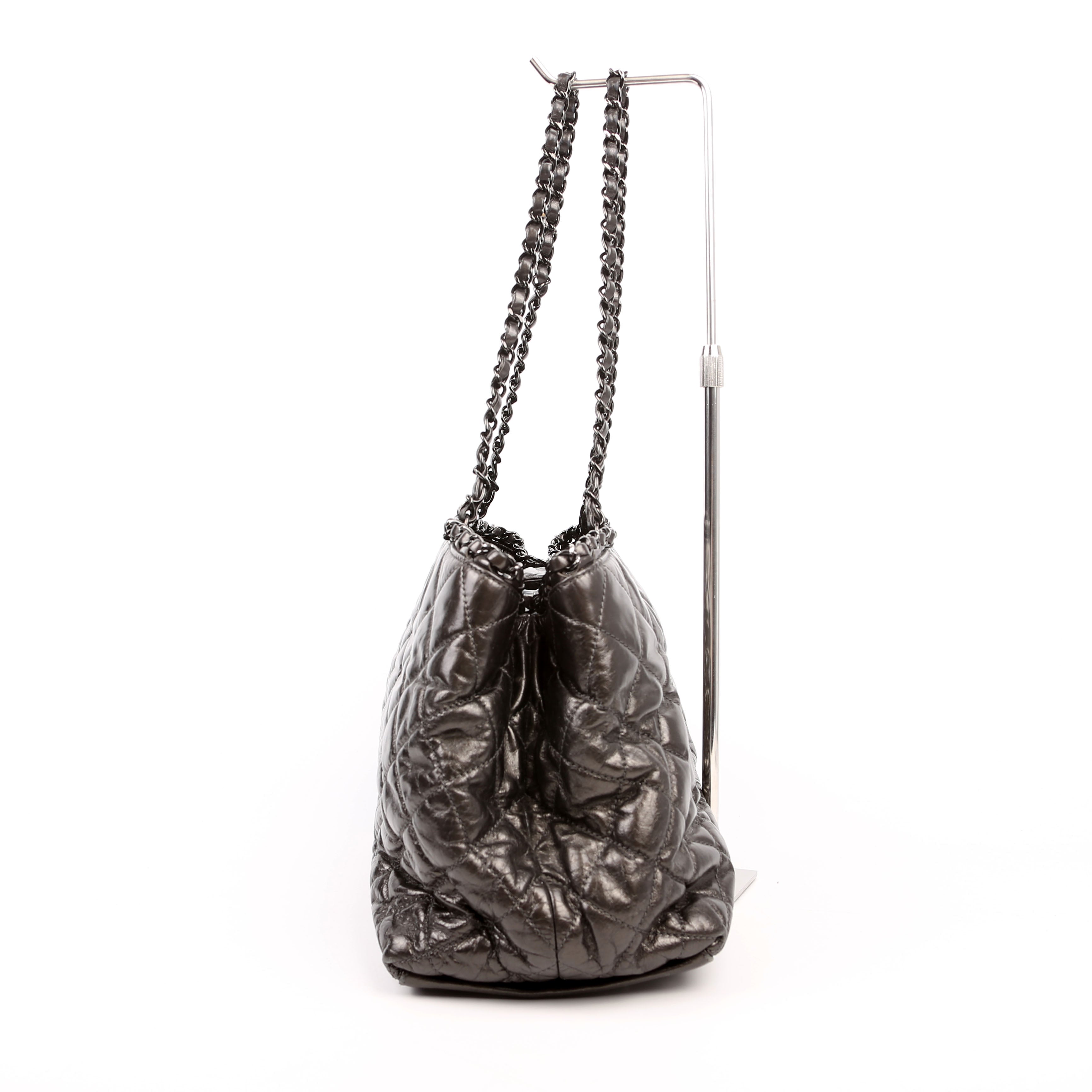 Chanel Chain Me Tote Small 14M Grey