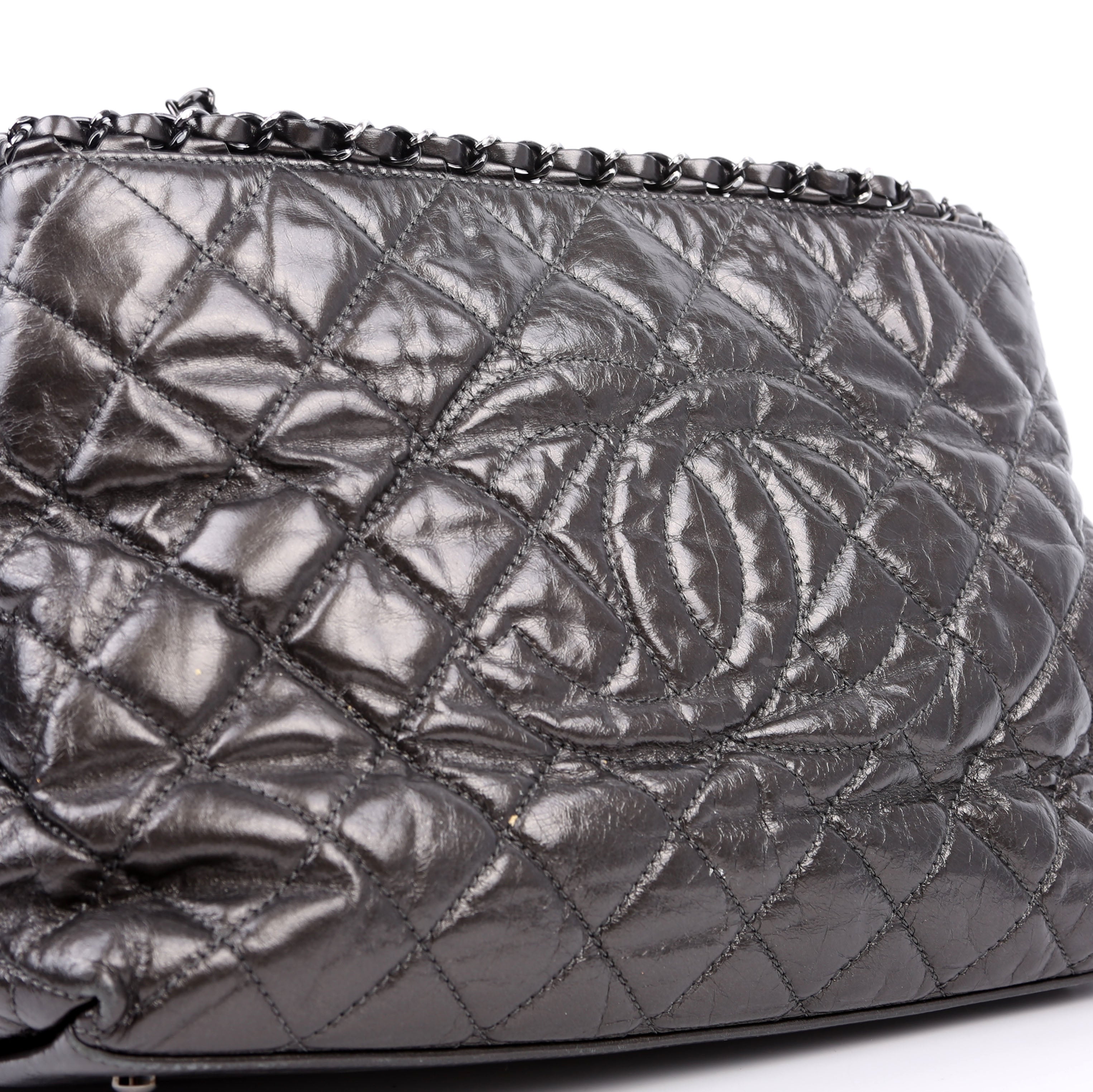 Chanel Chain Me Tote Small 14M Grey