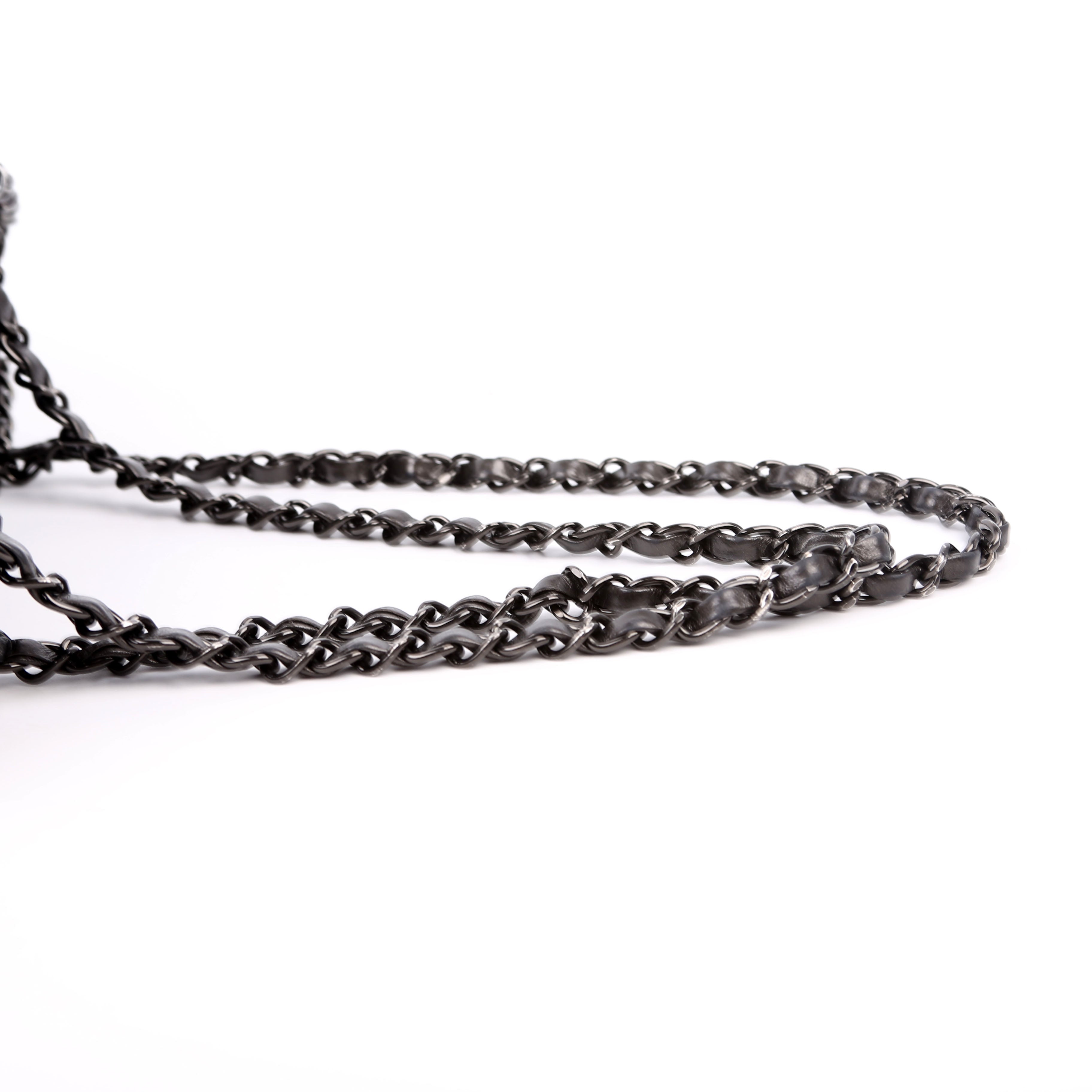 Chanel Chain Me Tote Small 14M Grey