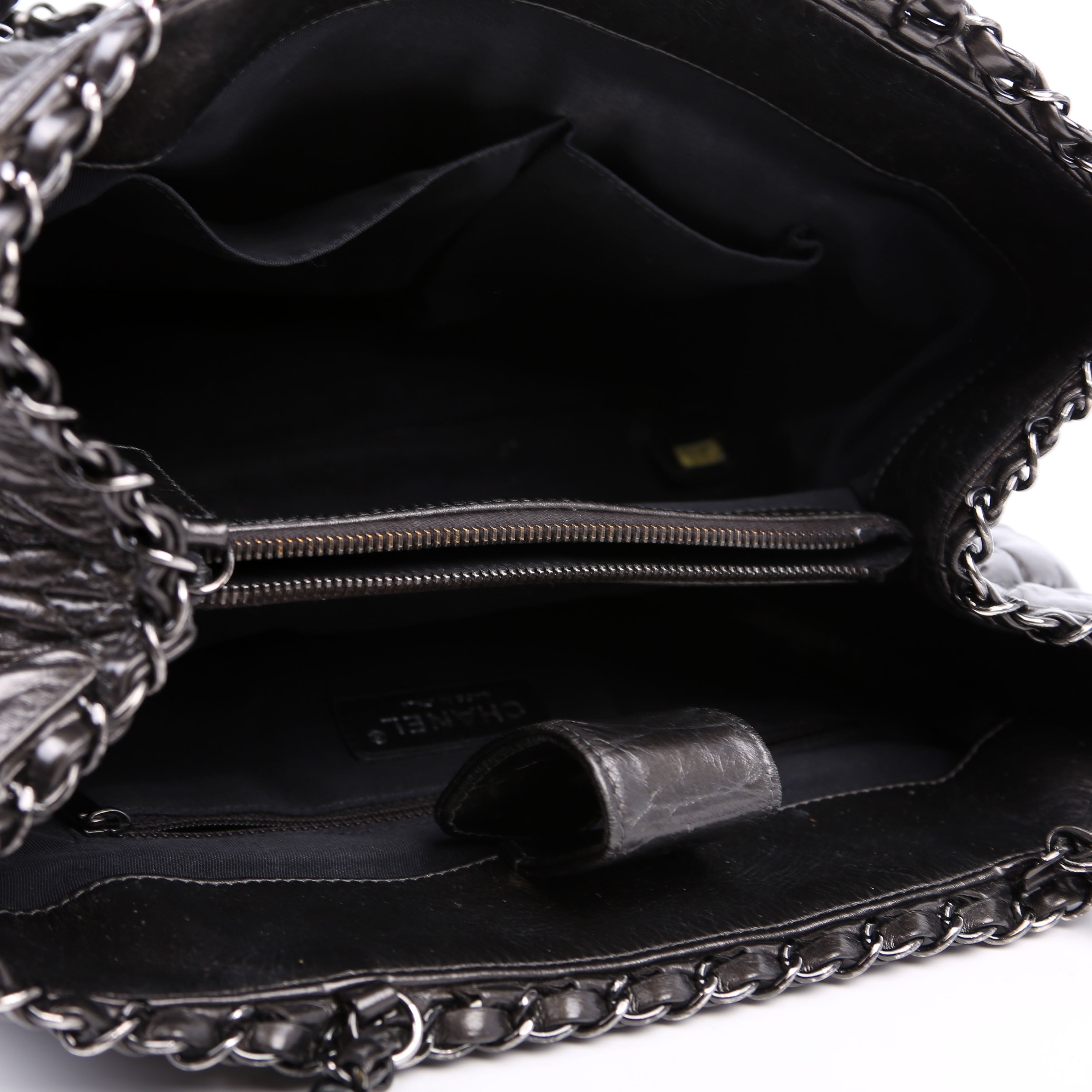 Chanel Chain Me Tote Small 14M Grey