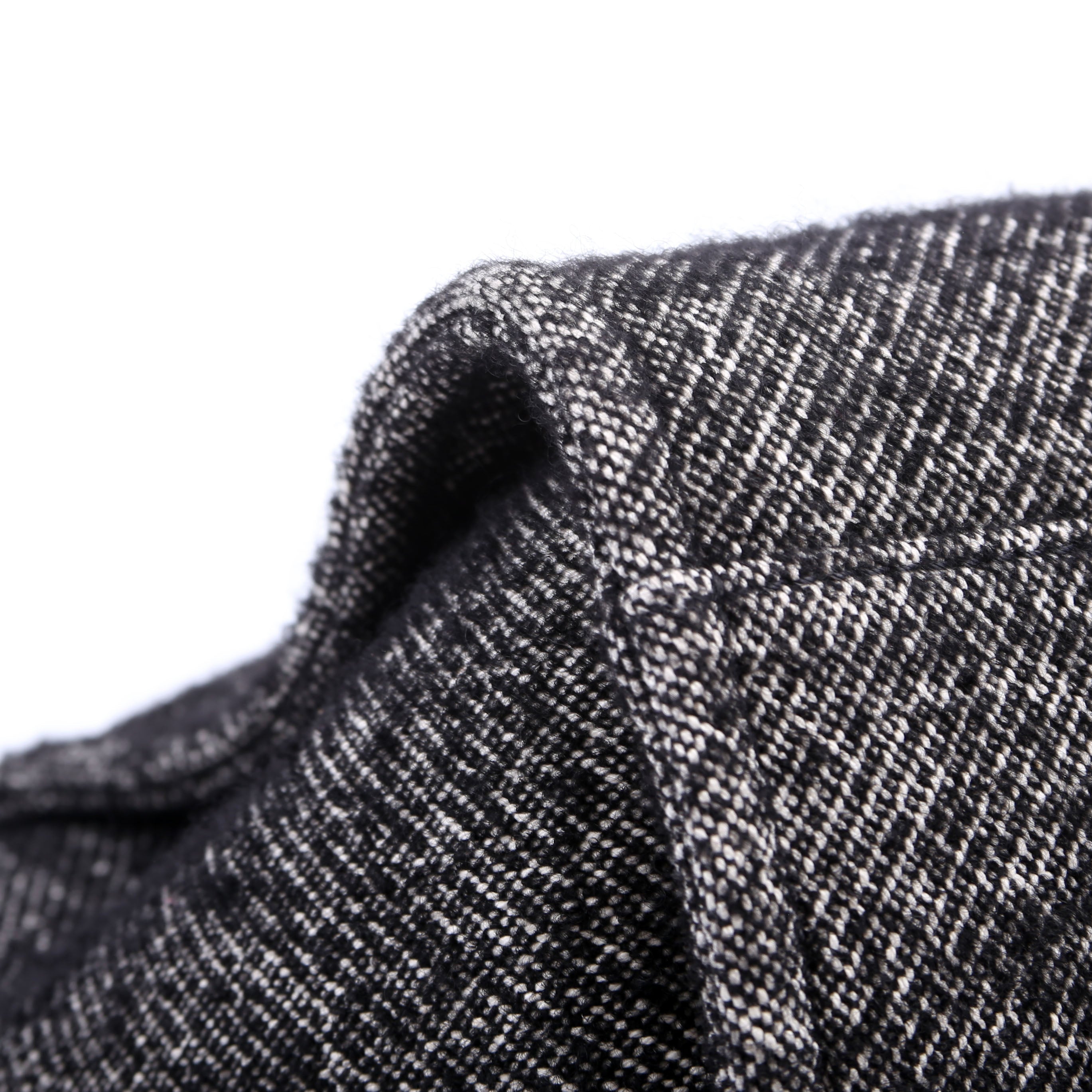 Chanel Deauville Medium Mixed Fibers Black