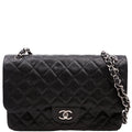 Chanel Classic Flap Jumbo Caviar 14-16M Black