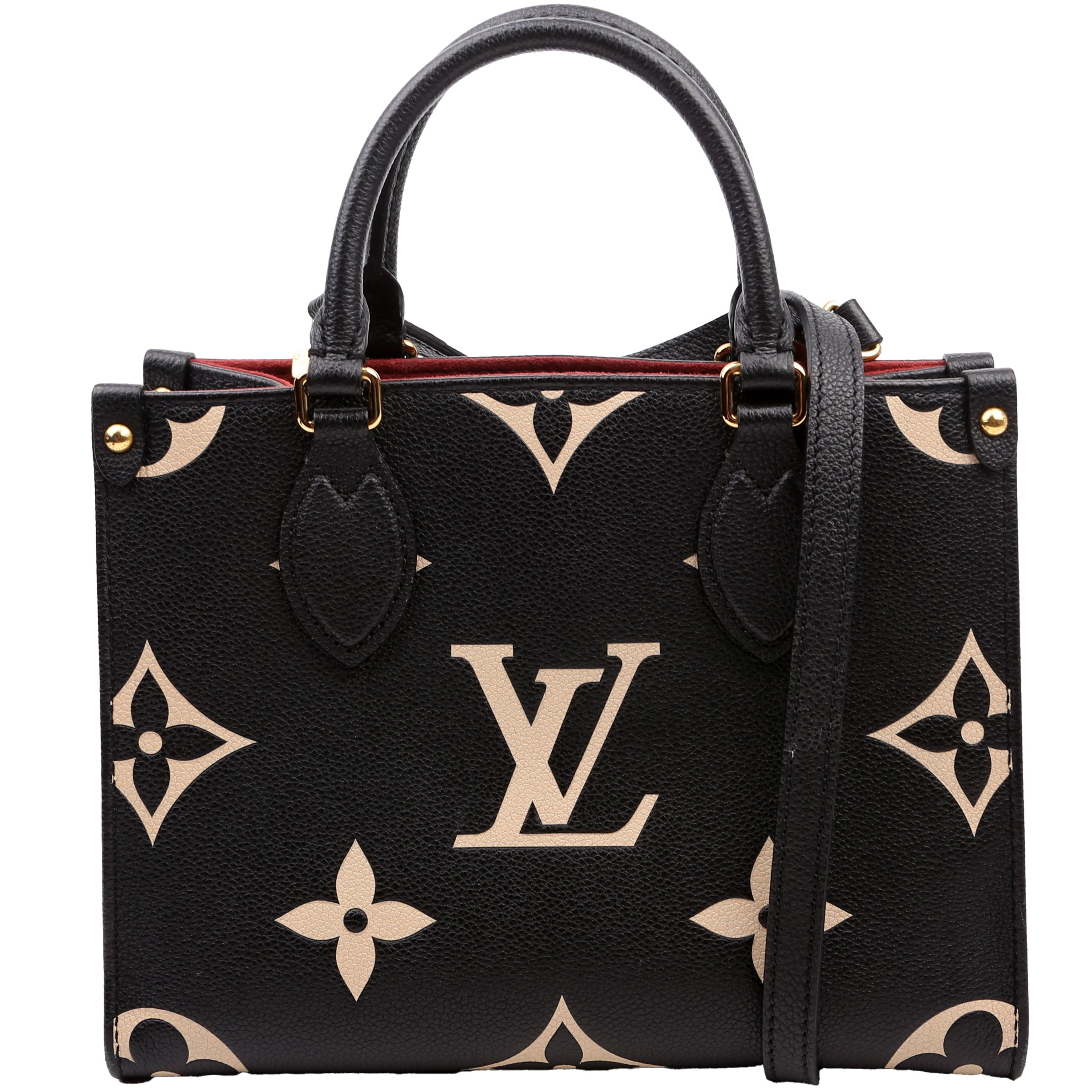 Louis Vuitton ONTHEGO PM Bicolor Empreinte Black/Cream