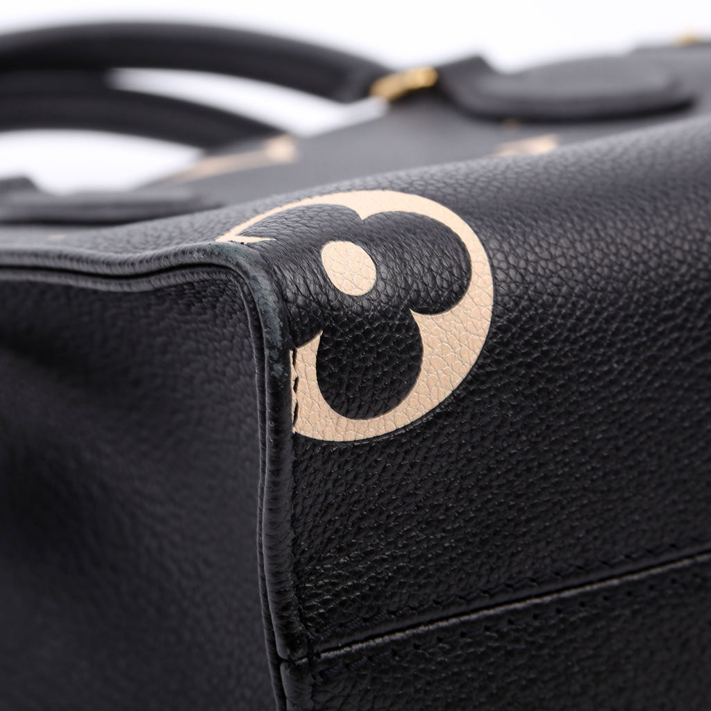 Louis Vuitton ONTHEGO PM Bicolor Empreinte Black/Cream