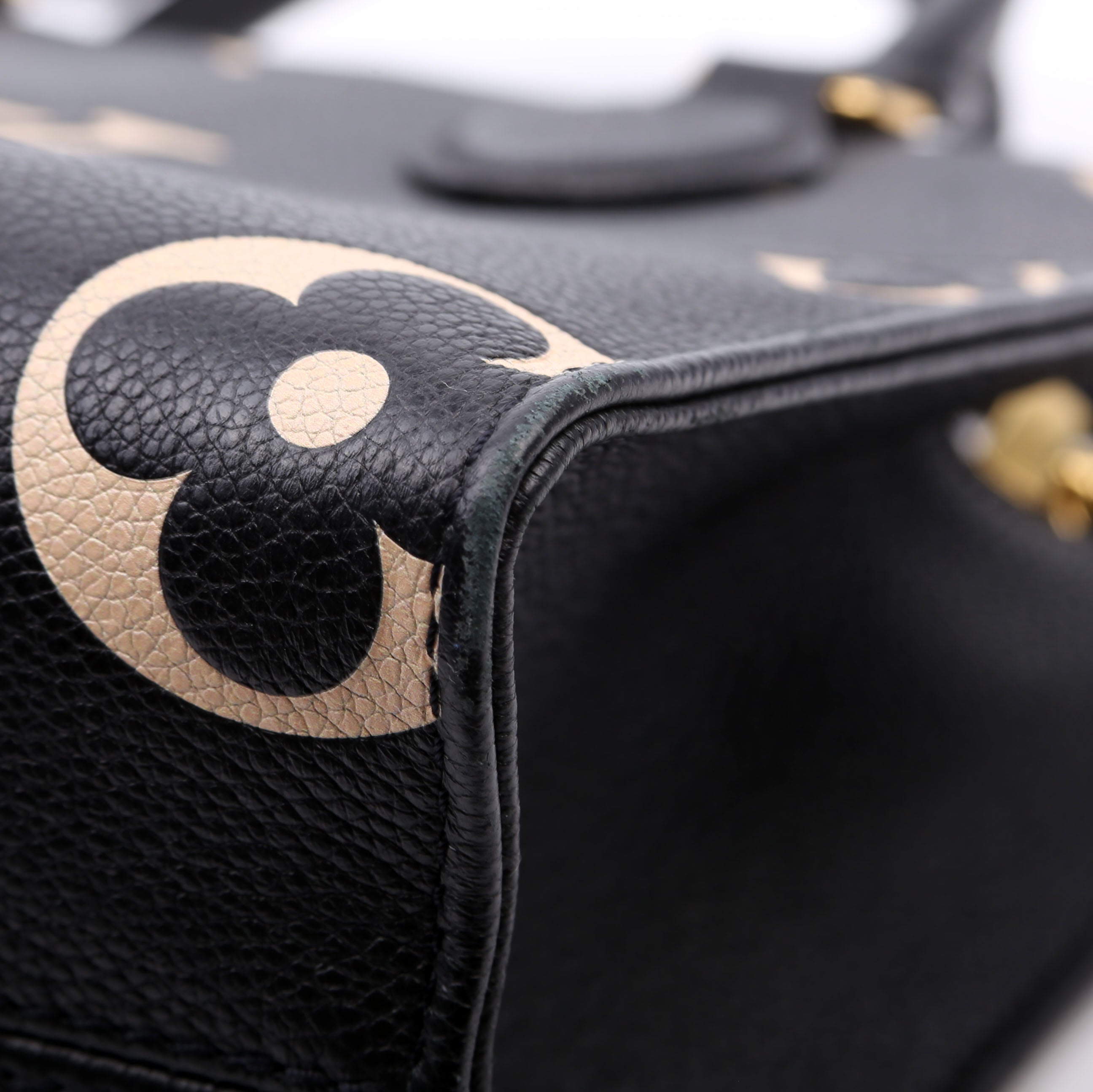 Louis Vuitton ONTHEGO PM Bicolor Empreinte Black/Cream