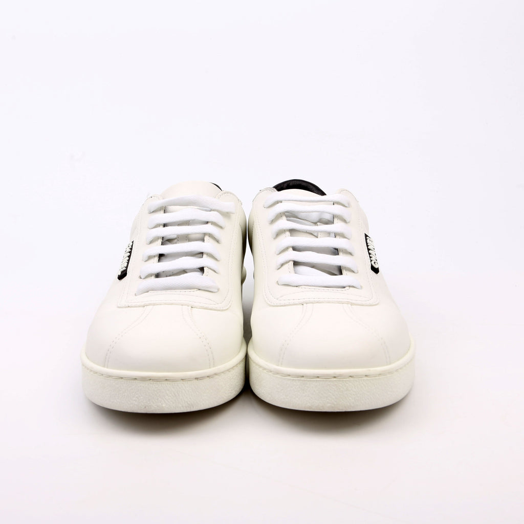 Chanel Uniform Sneakers Size 41.5 White/Black