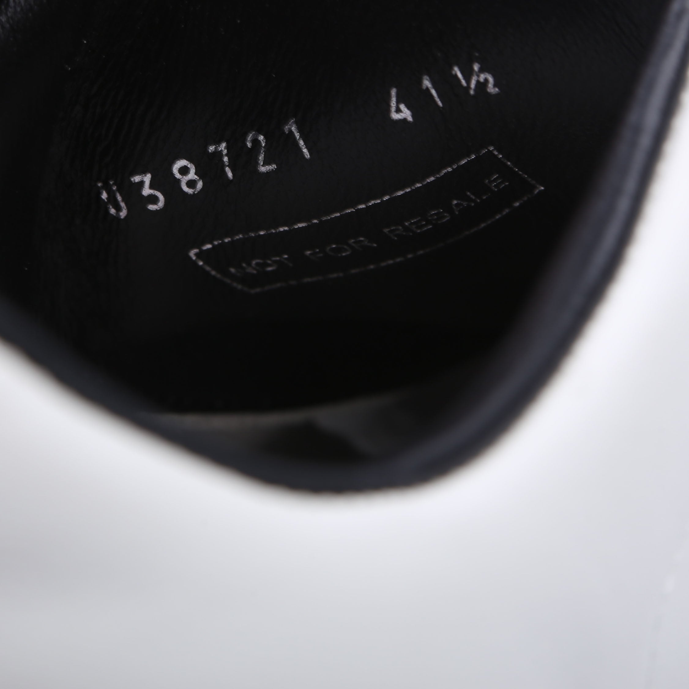 Chanel Uniform Sneakers Size 41.5 White/Black