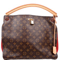 Louis Vuitton Gaia Monogram Red
