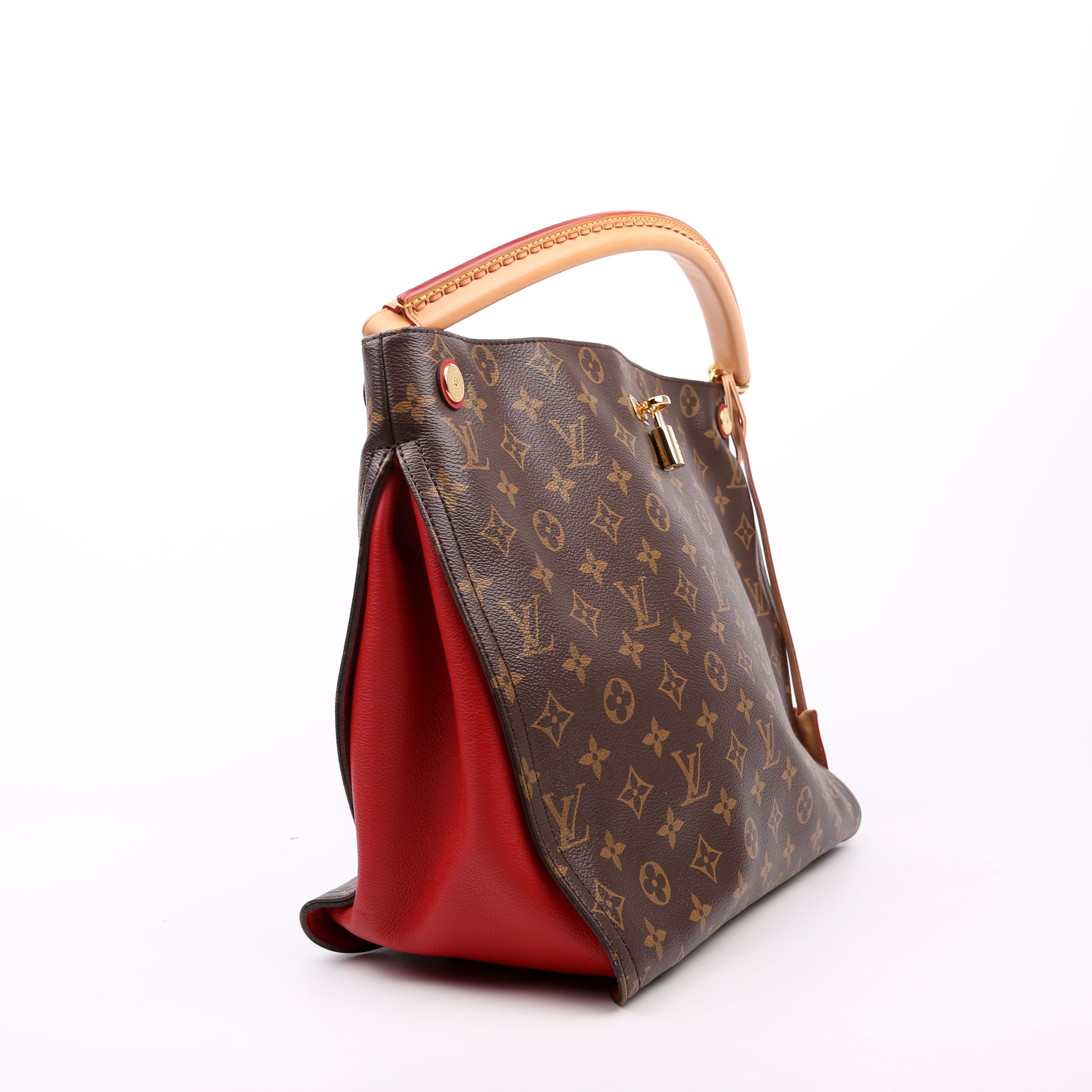 Louis Vuitton Gaia Monogram Red