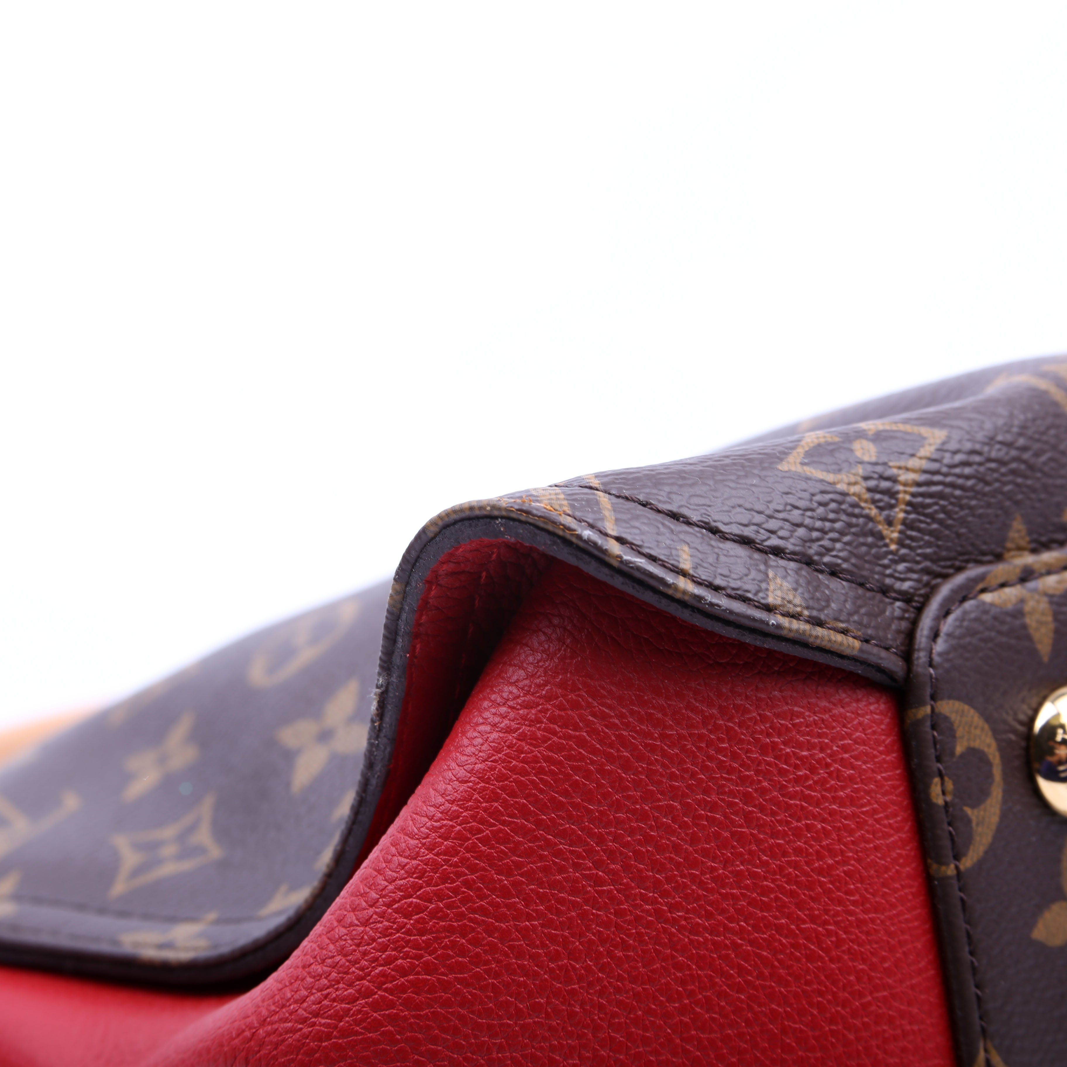 Louis Vuitton Gaia Monogram Red
