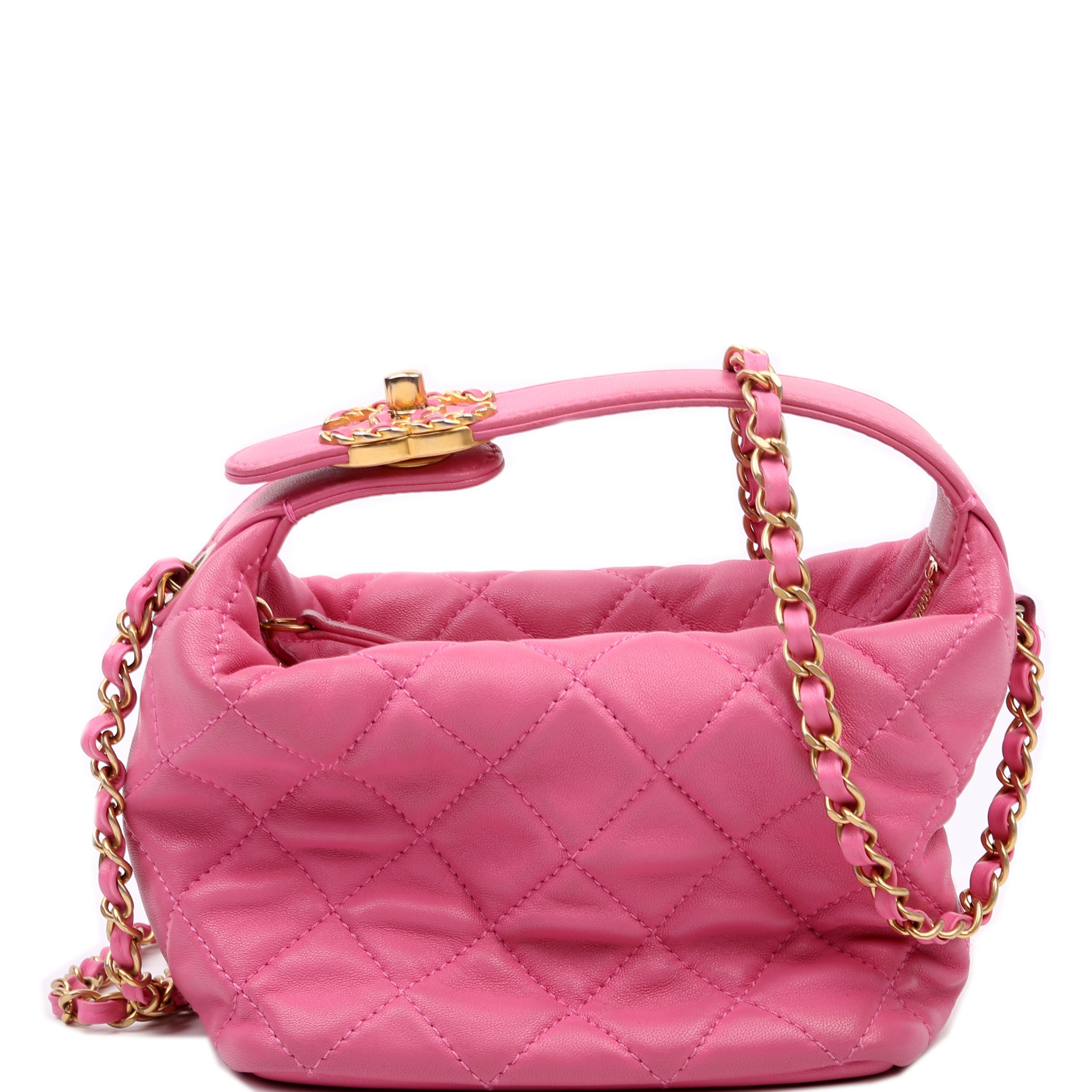 Chanel Perfect Meeting Hobo Lambskin 29M Pink