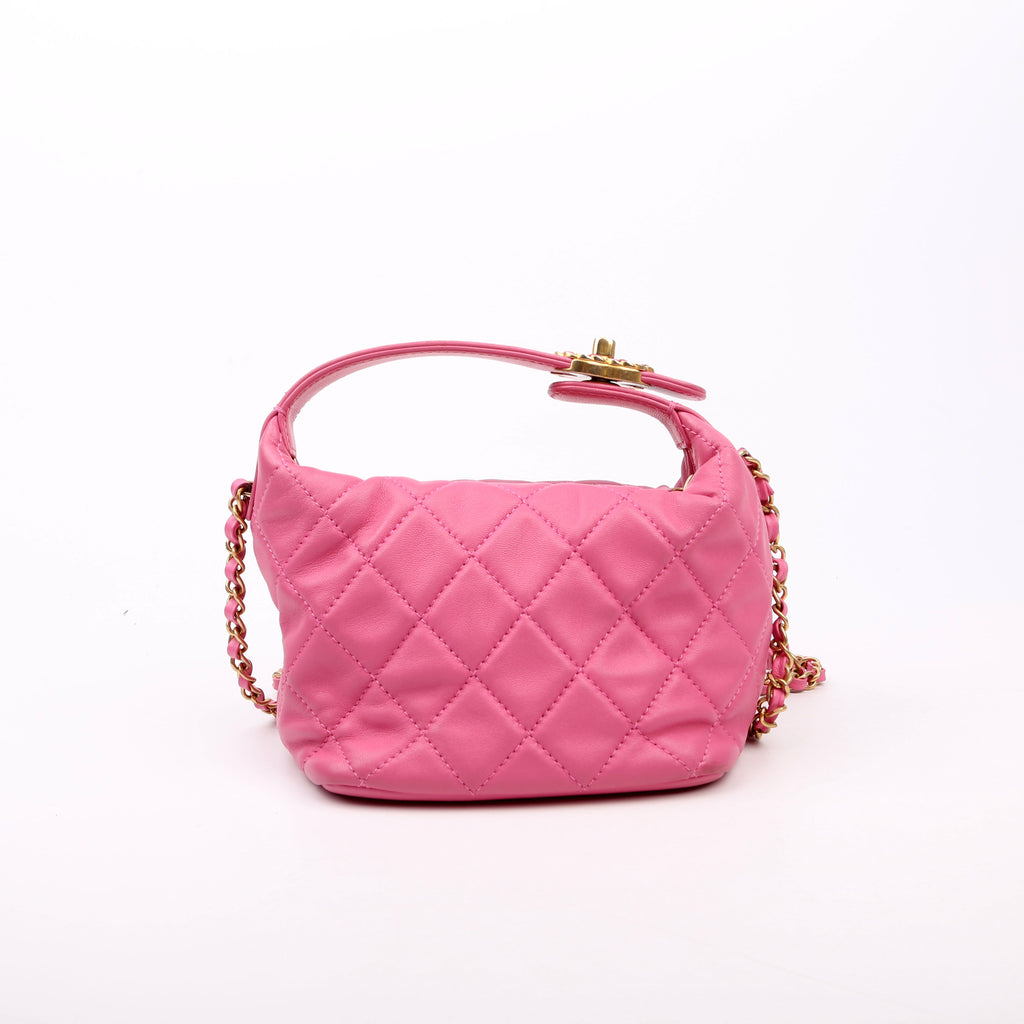 Chanel Perfect Meeting Hobo Lambskin 29M Pink