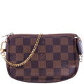 Louis Vuitton Pochette Accessories Mini Damier Ebene
