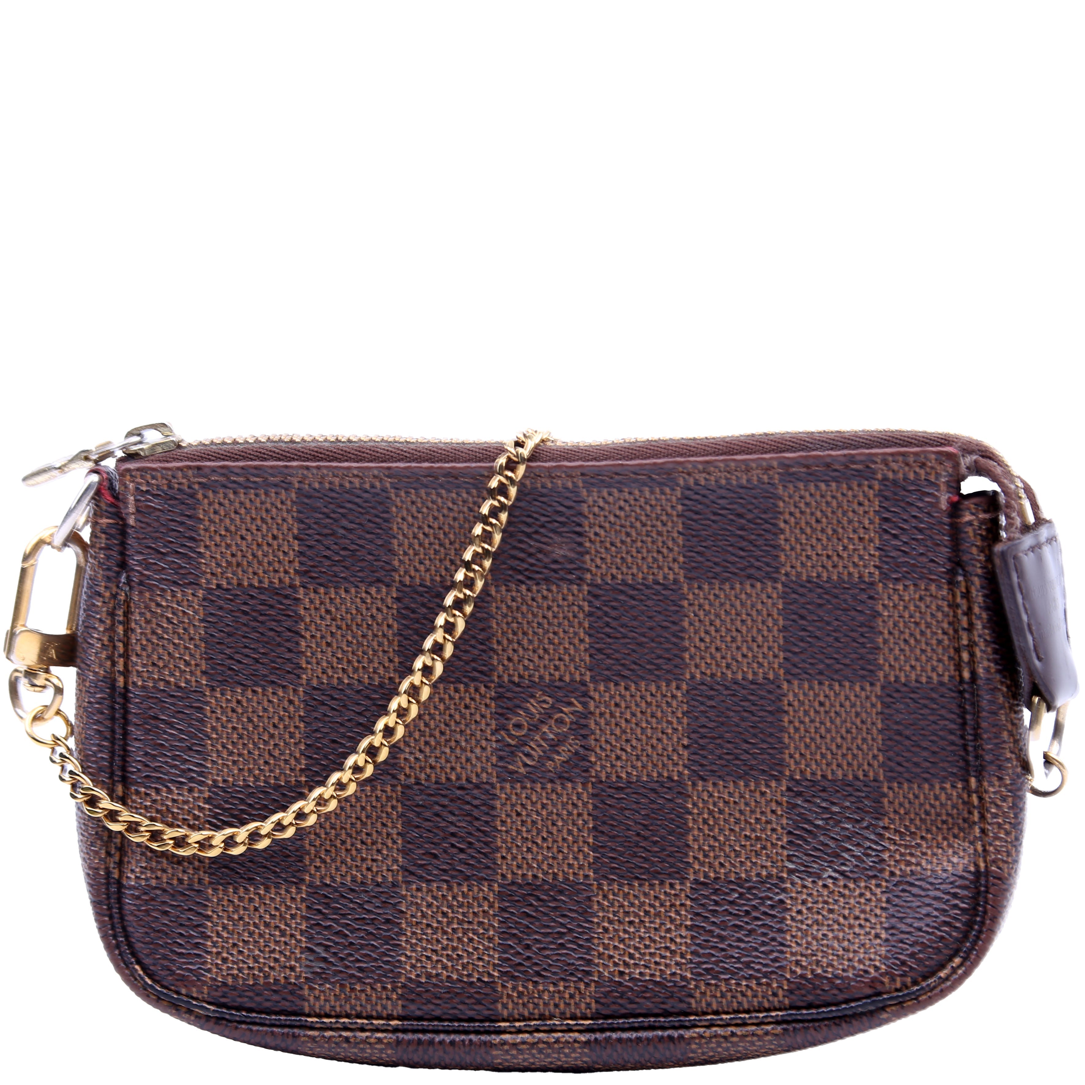 Louis Vuitton Pochette Accessories Mini Damier Ebene